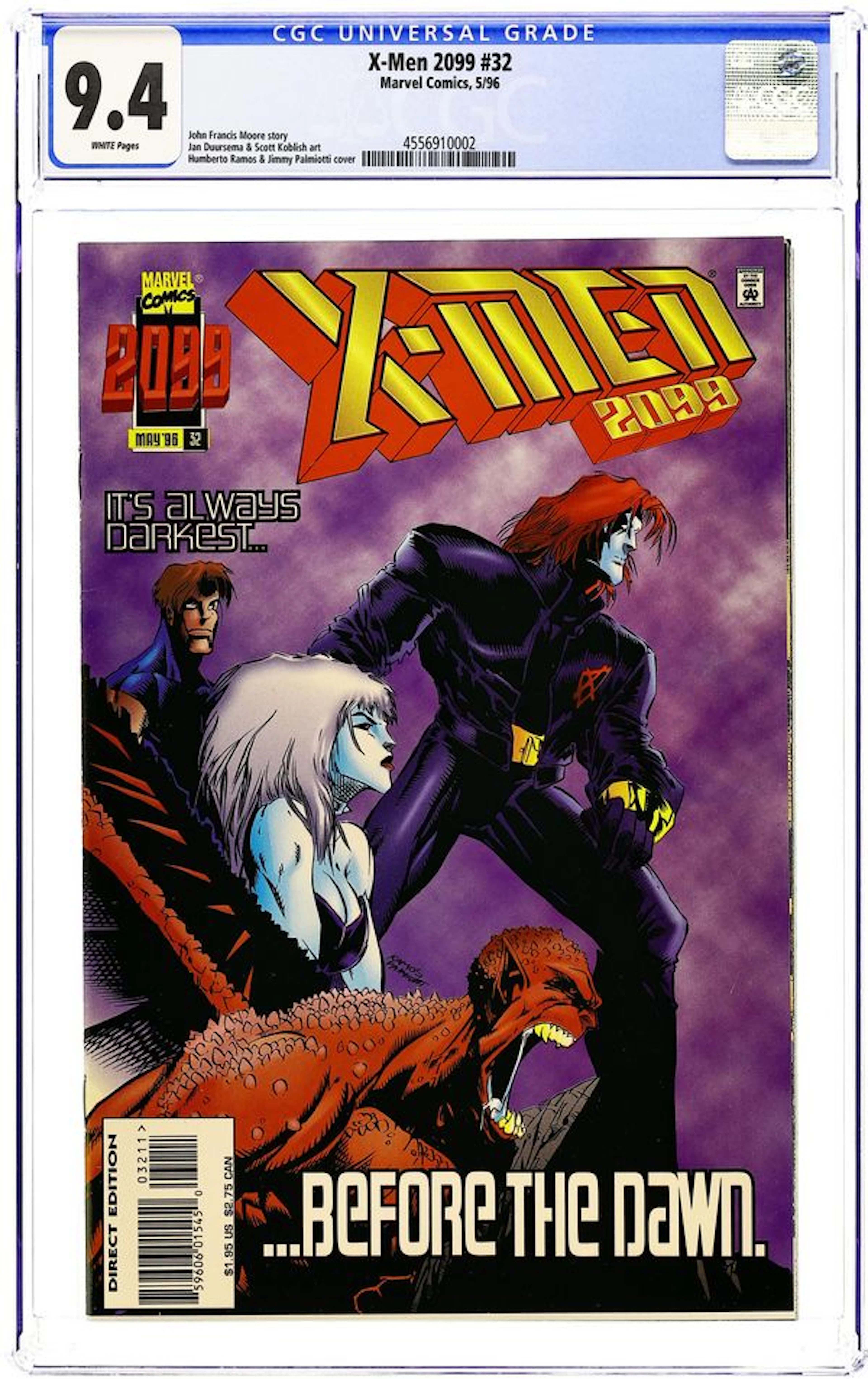 X-Men 2099 (1993 Marvel) 32 CGC 9.4
