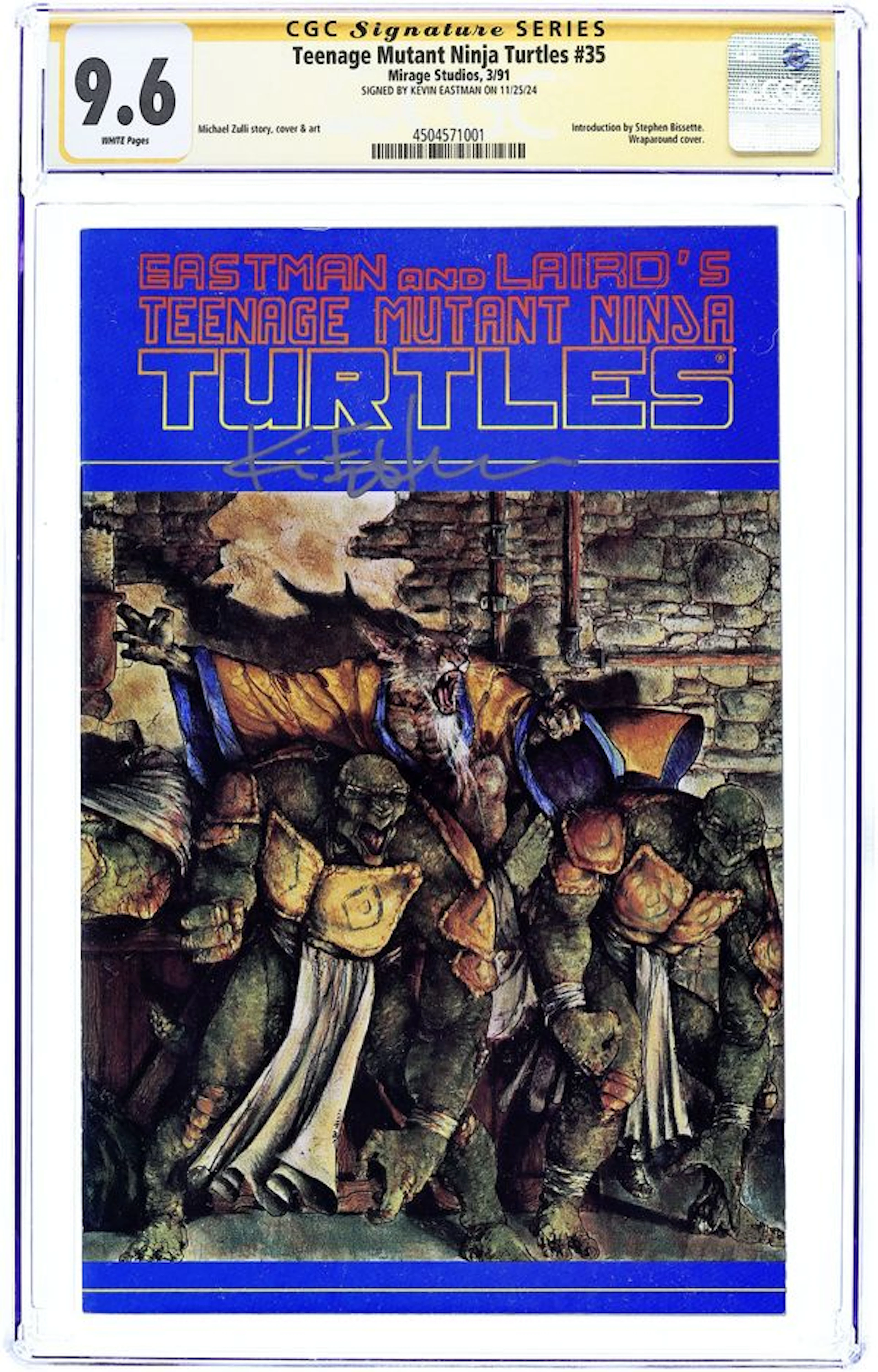 Teenage Mutant Ninja Turtles (1984 Mirage) 35 CGC 9.6 SS Eastman