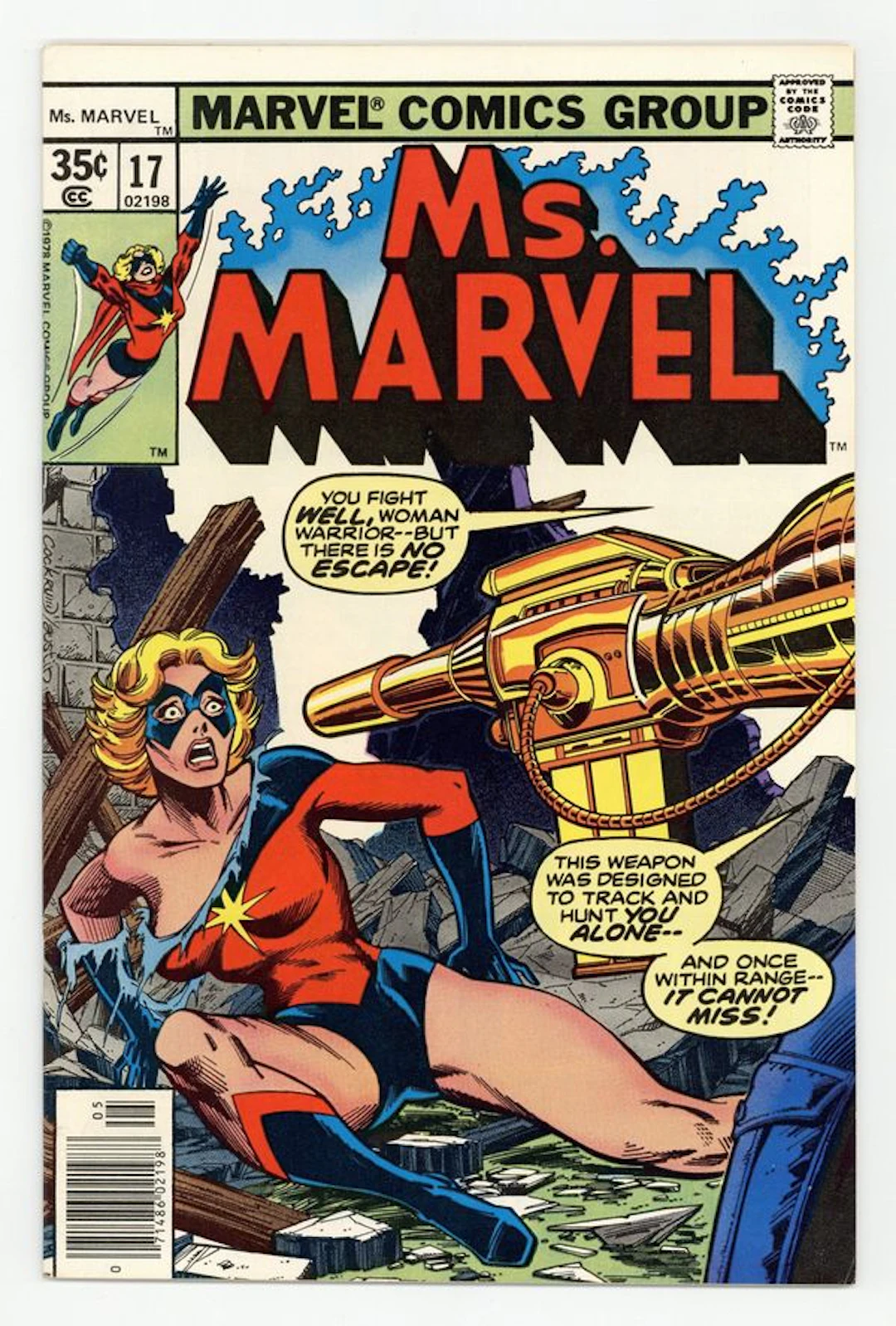 Ms. Marvel (1977 1st Series) 17 FN/VF 7.0