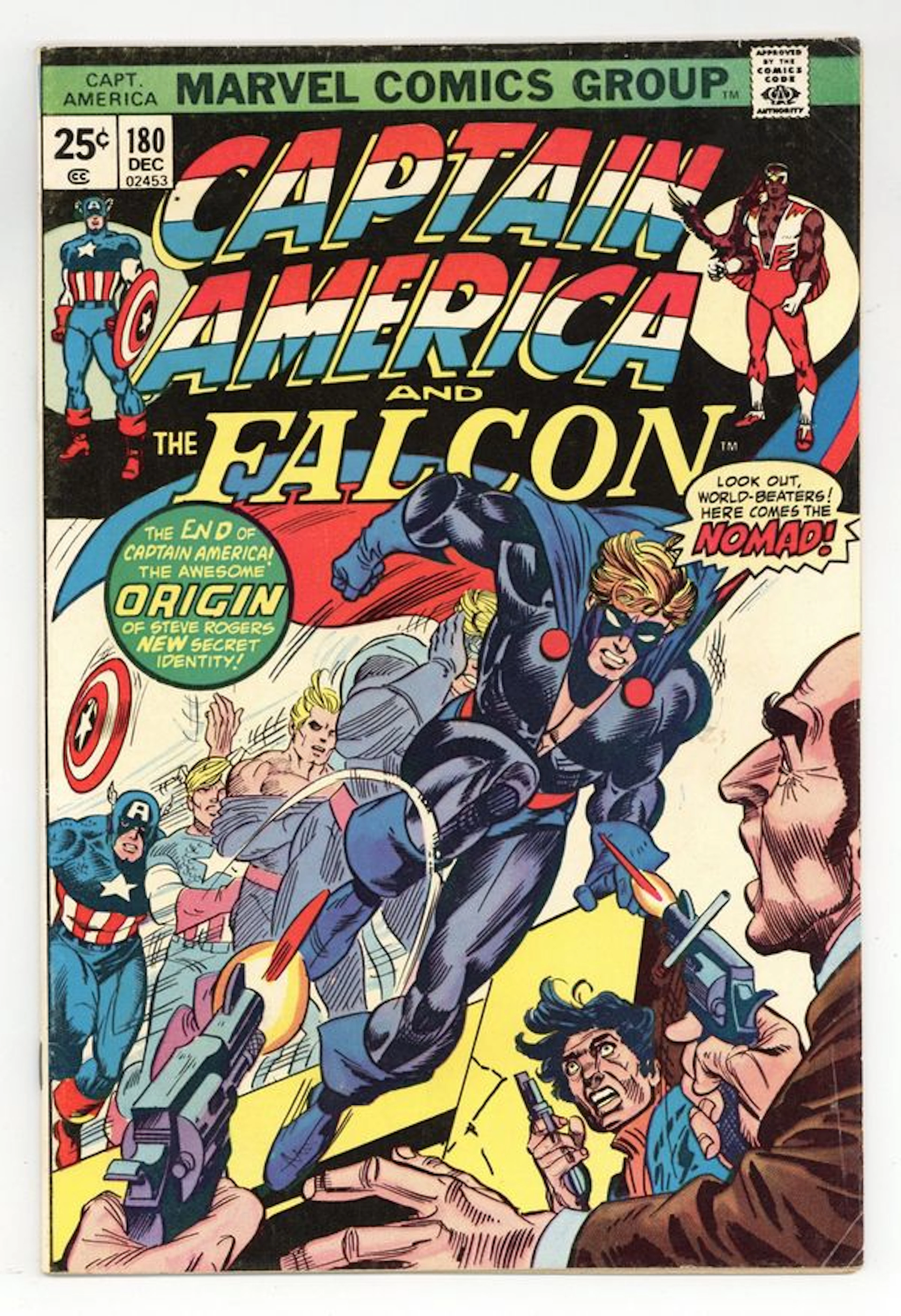 Captain America (1968 1st Series) 180 VG 4.0