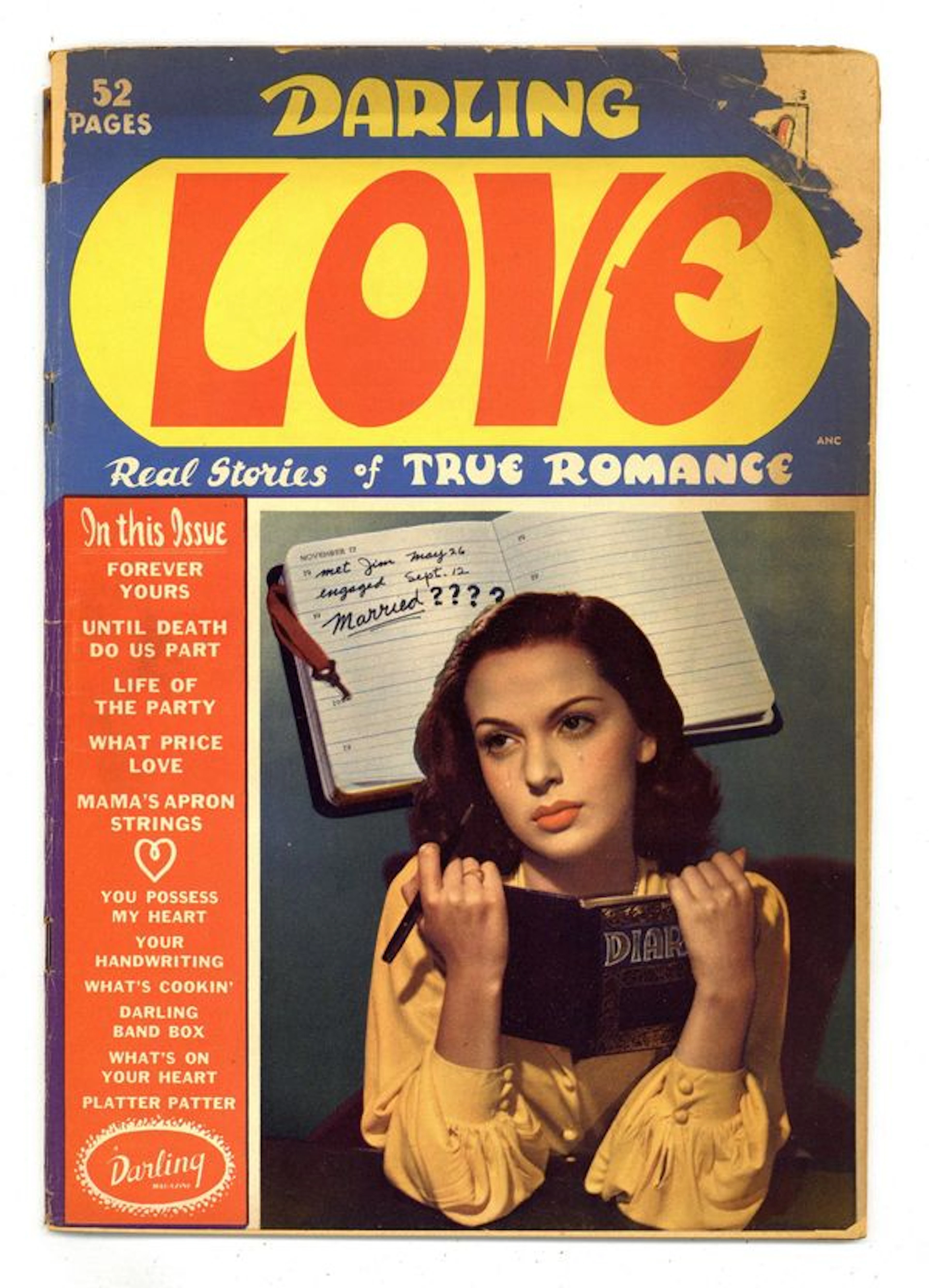 Darling Love (1949 Close-Up Inc.) 2 GD+ 2.5