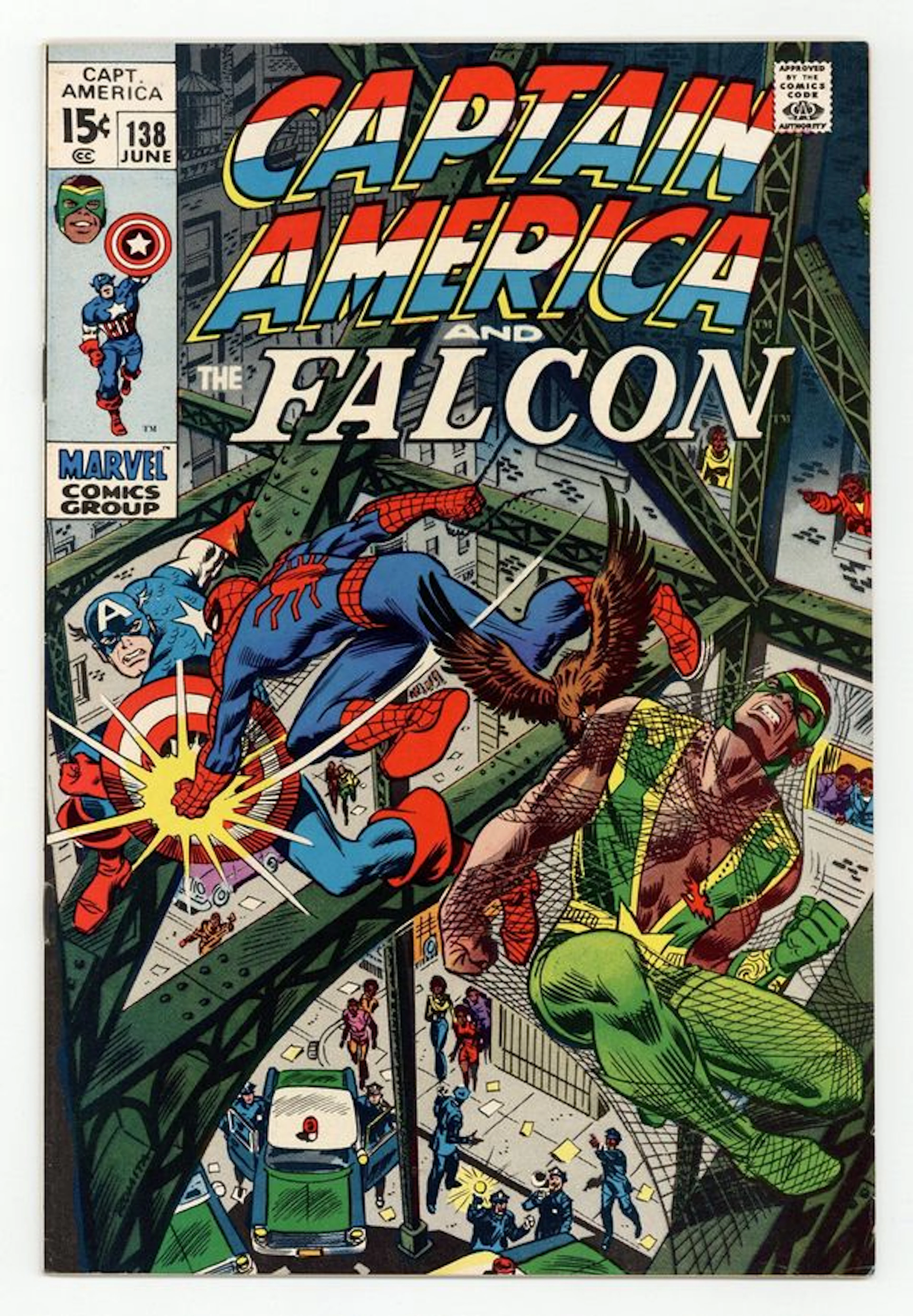 Captain America (1968 1st Series) 138 FN+ 6.5