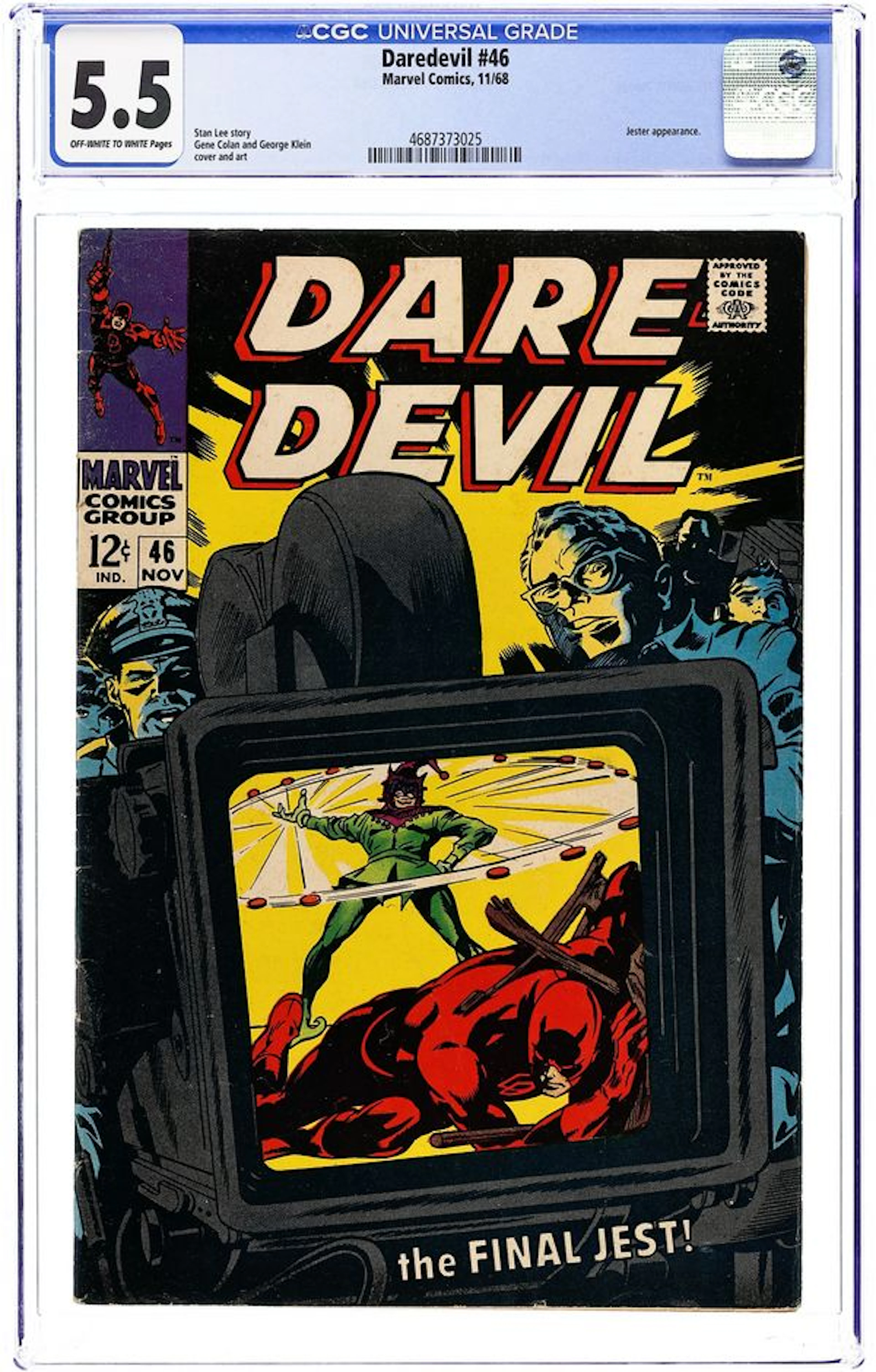 Daredevil (1964 1st Series) 46 CGC 5.5