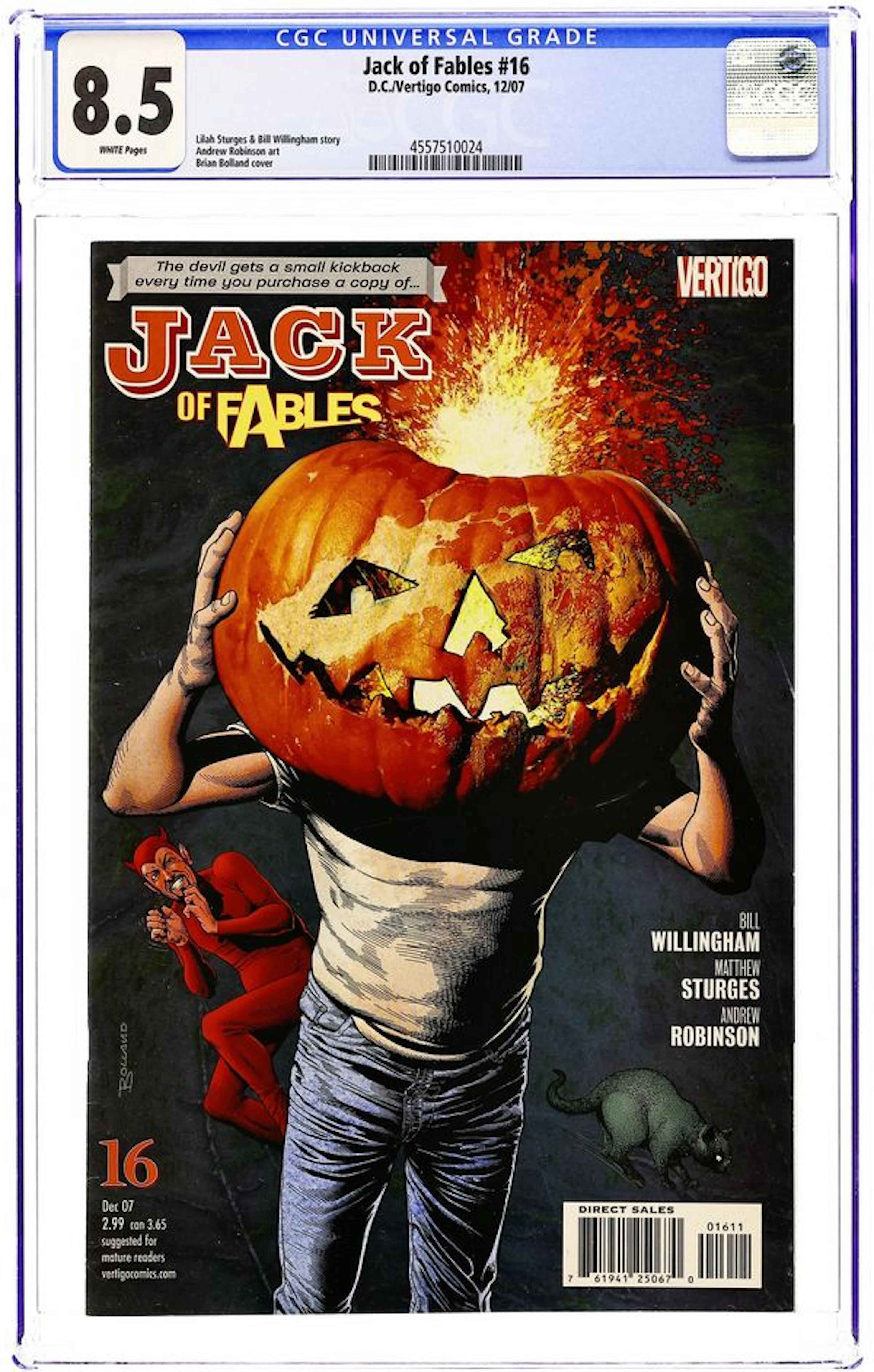 Jack of Fables (2006) 16 CGC 8.5