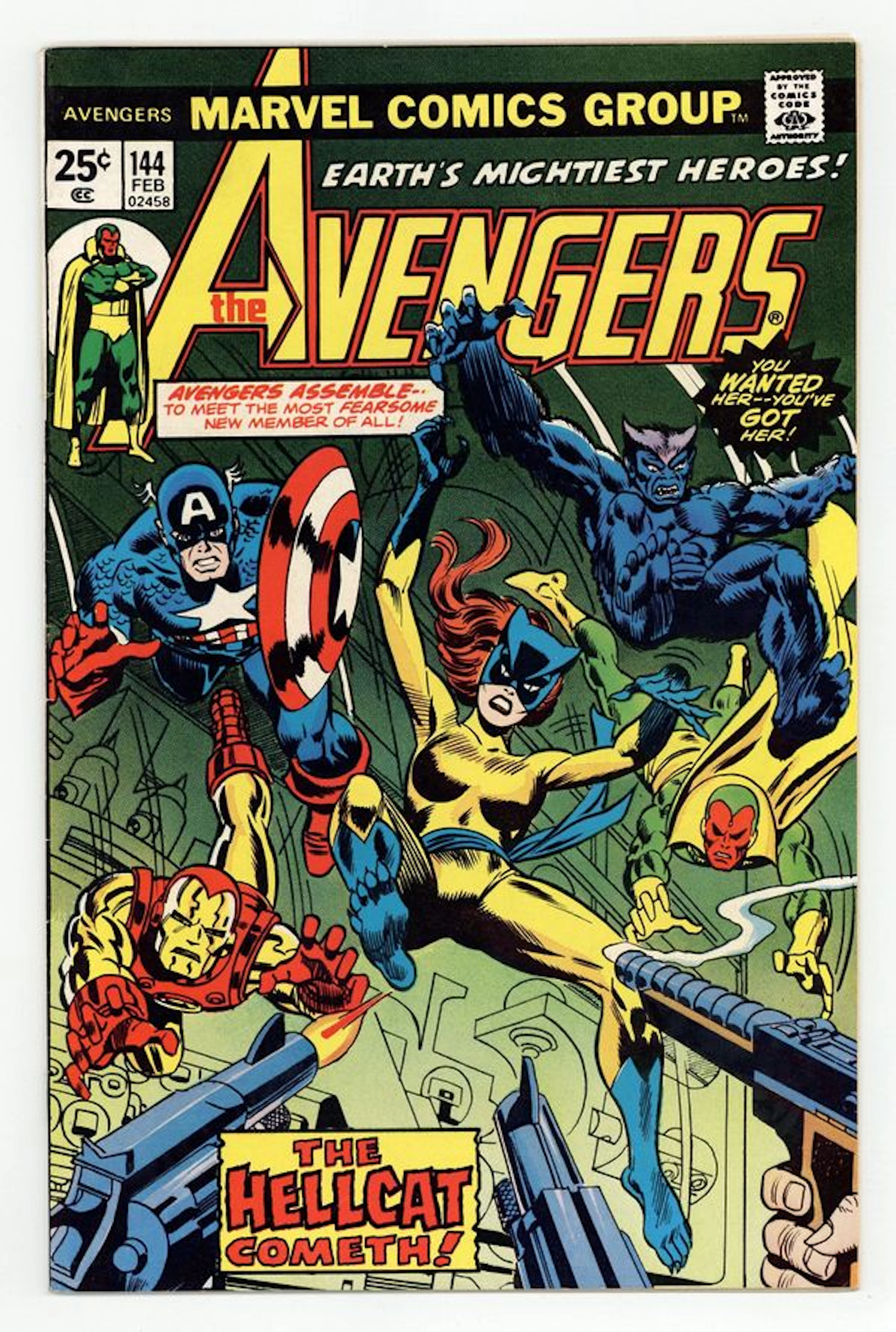 Avengers (1963 1st Series) 144 VF 8.0
