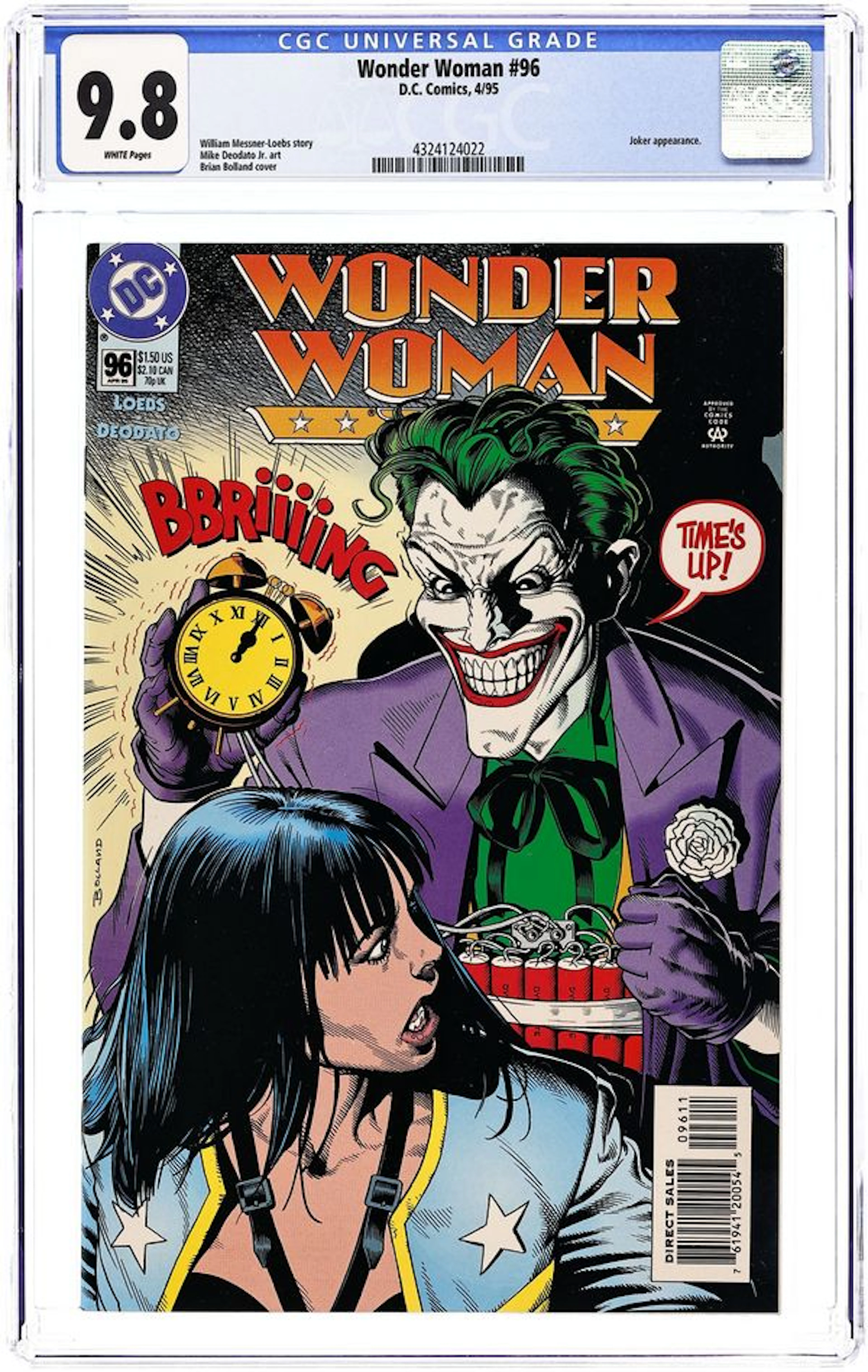 Wonder Woman (1987 2nd Series) 96 CGC 9.8