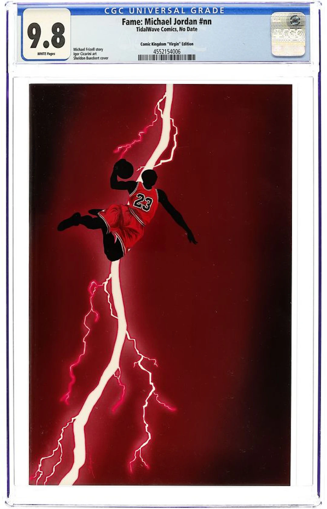 Fame Michael Jordan (2024 TidalWave Comics) 1CK.B CGC 9.8