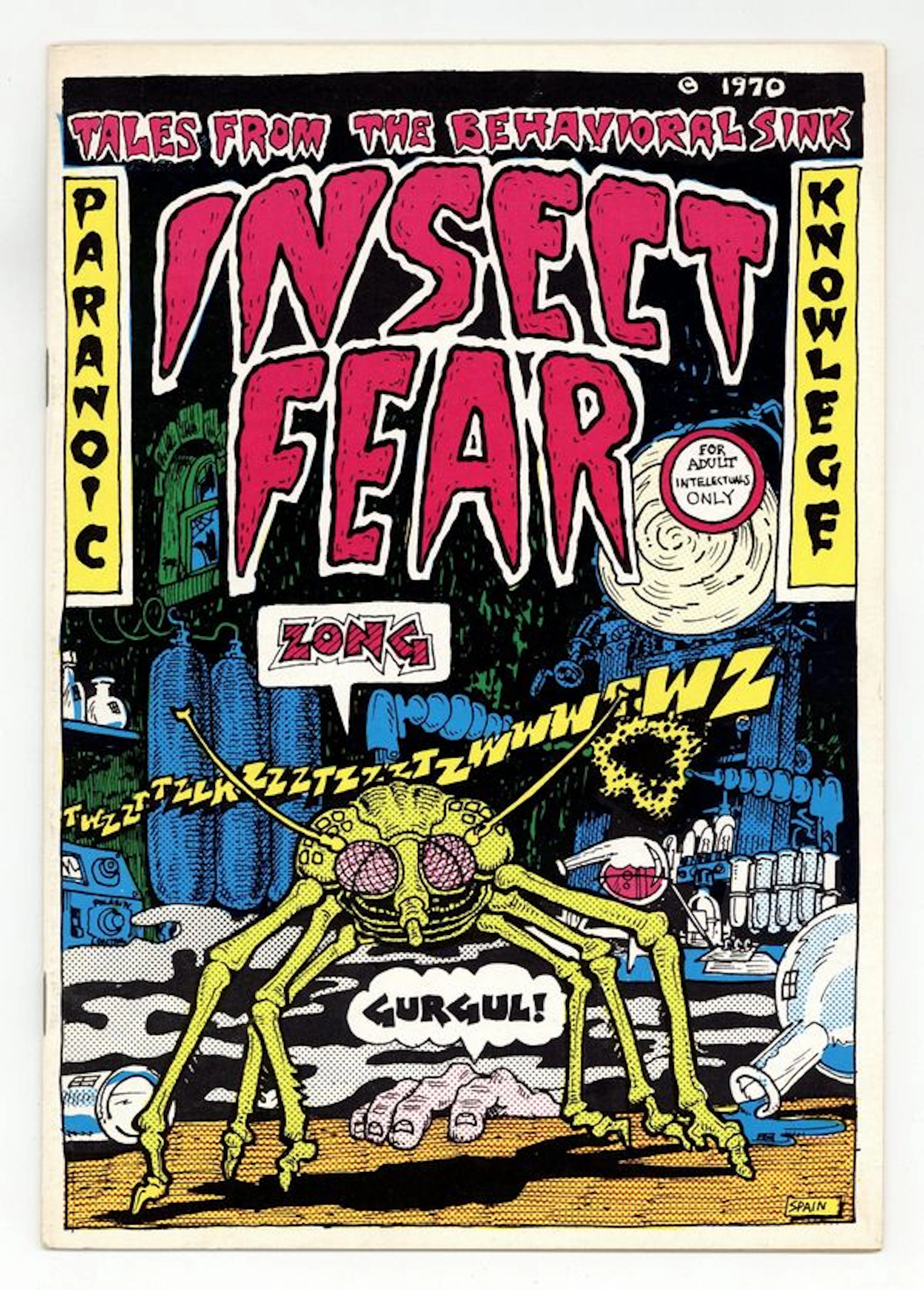 Insect Fear (1970) 1 FN/VF 7.0