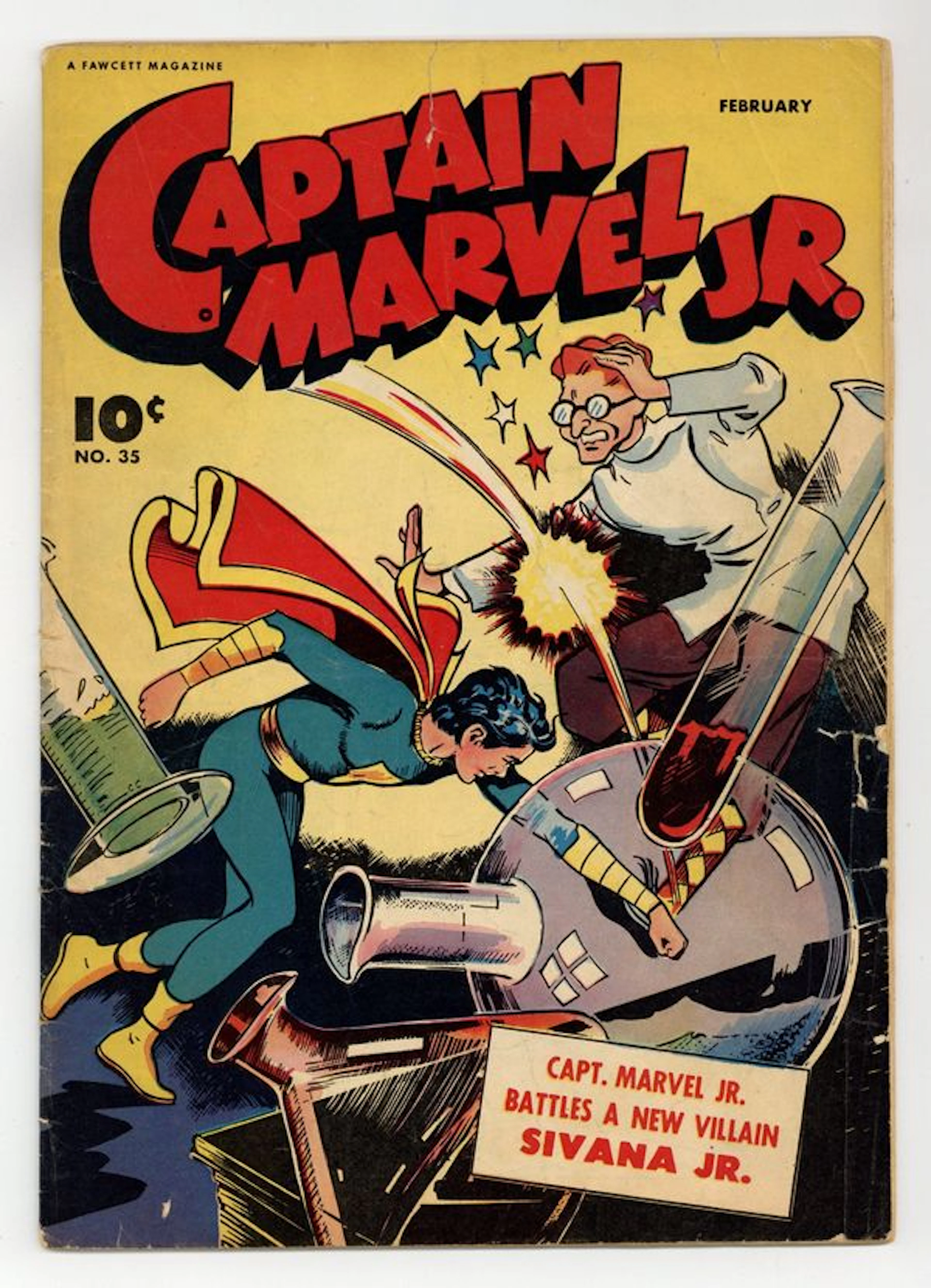 Captain Marvel Jr. (1942-1953 Fawcett) 35 GD+ 2.5
