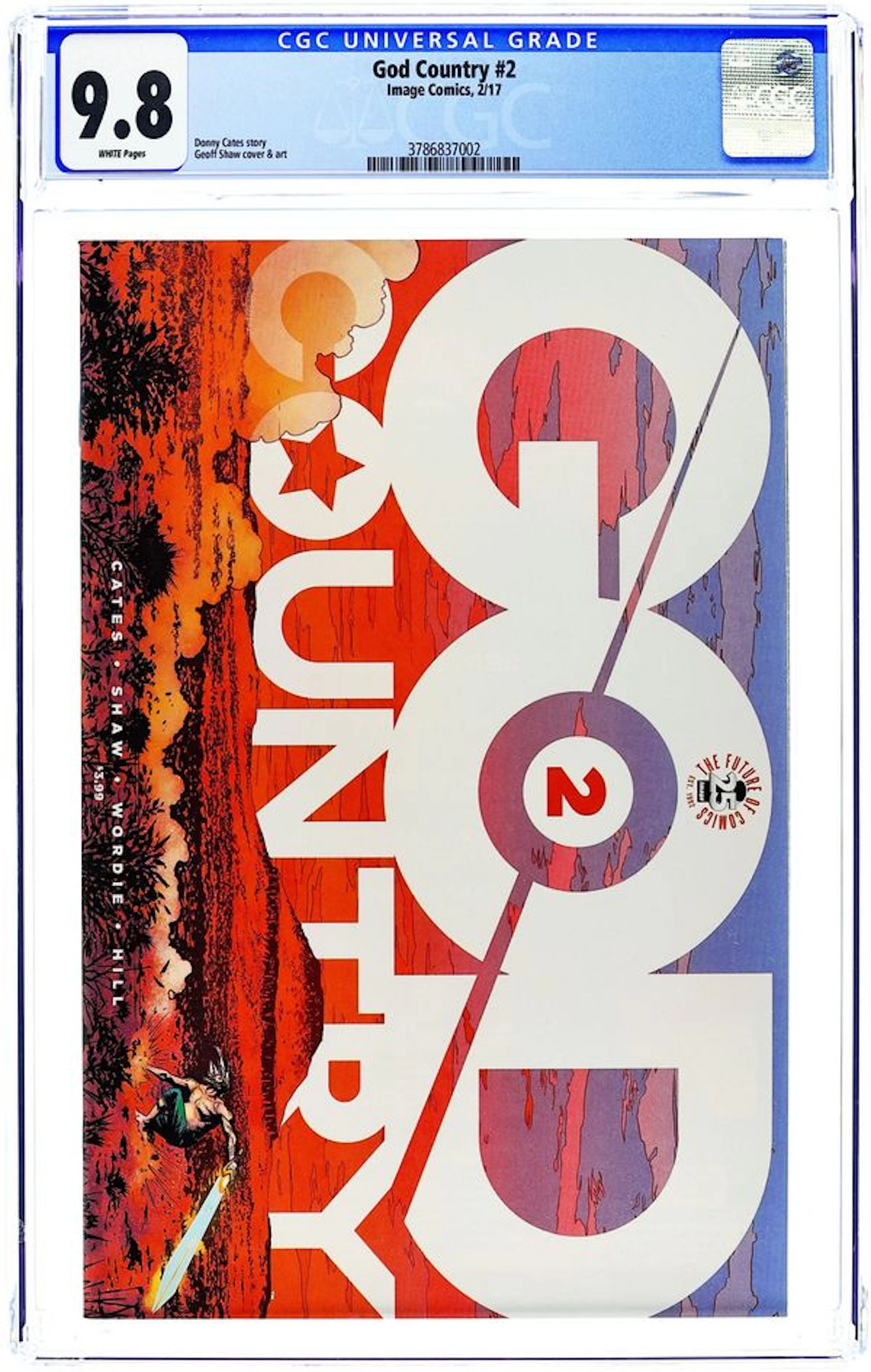 God Country (2016 Image) 2A CGC 9.8