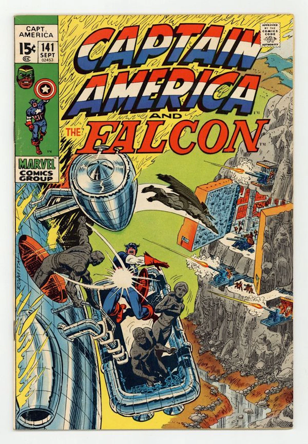 Captain America (1968 1st Series) 141 VG+ 4.5