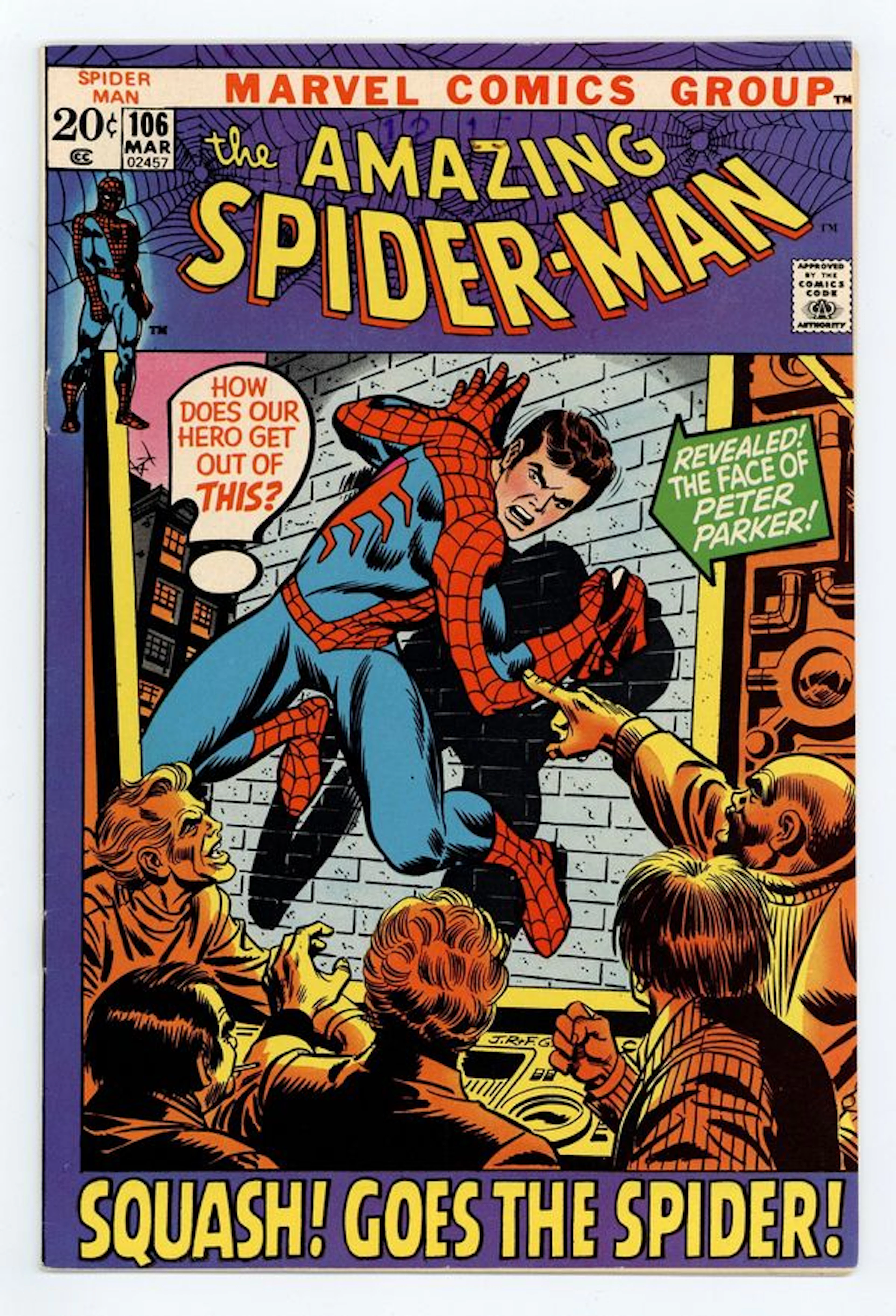 Amazing Spider-Man (1963 1st Series) 106 GD/VG 3.0