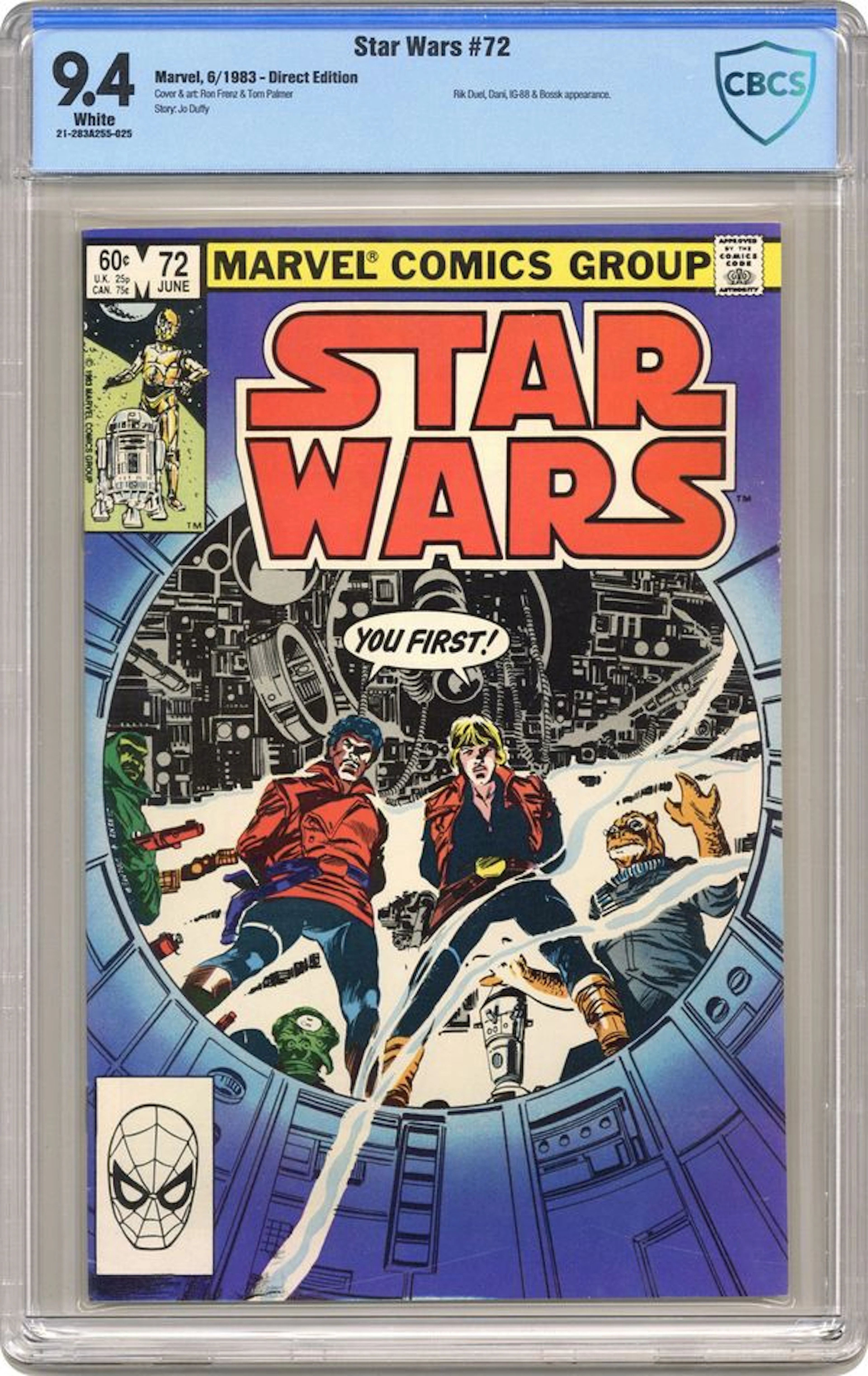 Star Wars (1977 Marvel) 72D CBCS 9.4