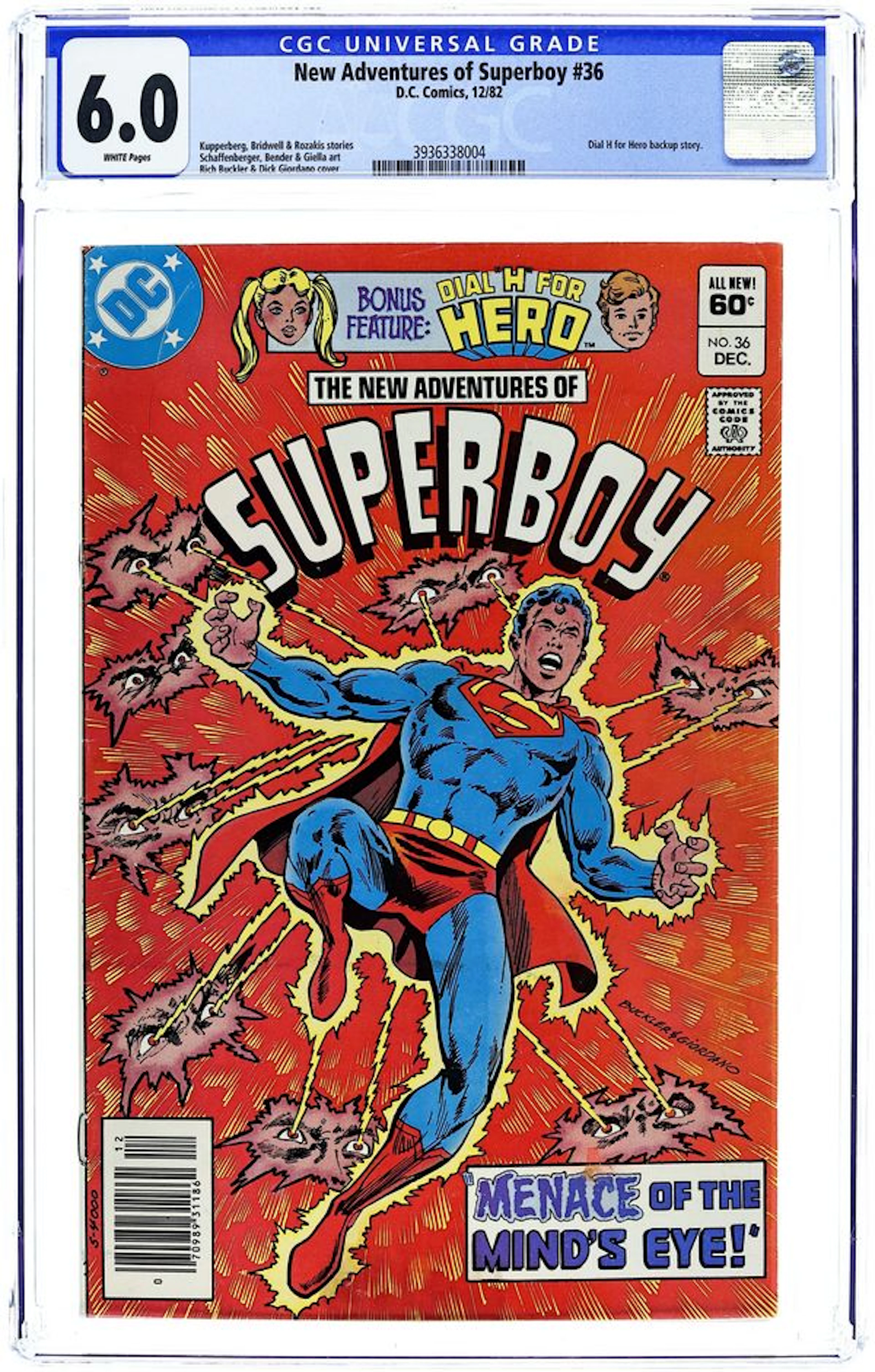 New Adventures of Superboy (1980 DC) 36N CGC 6.0