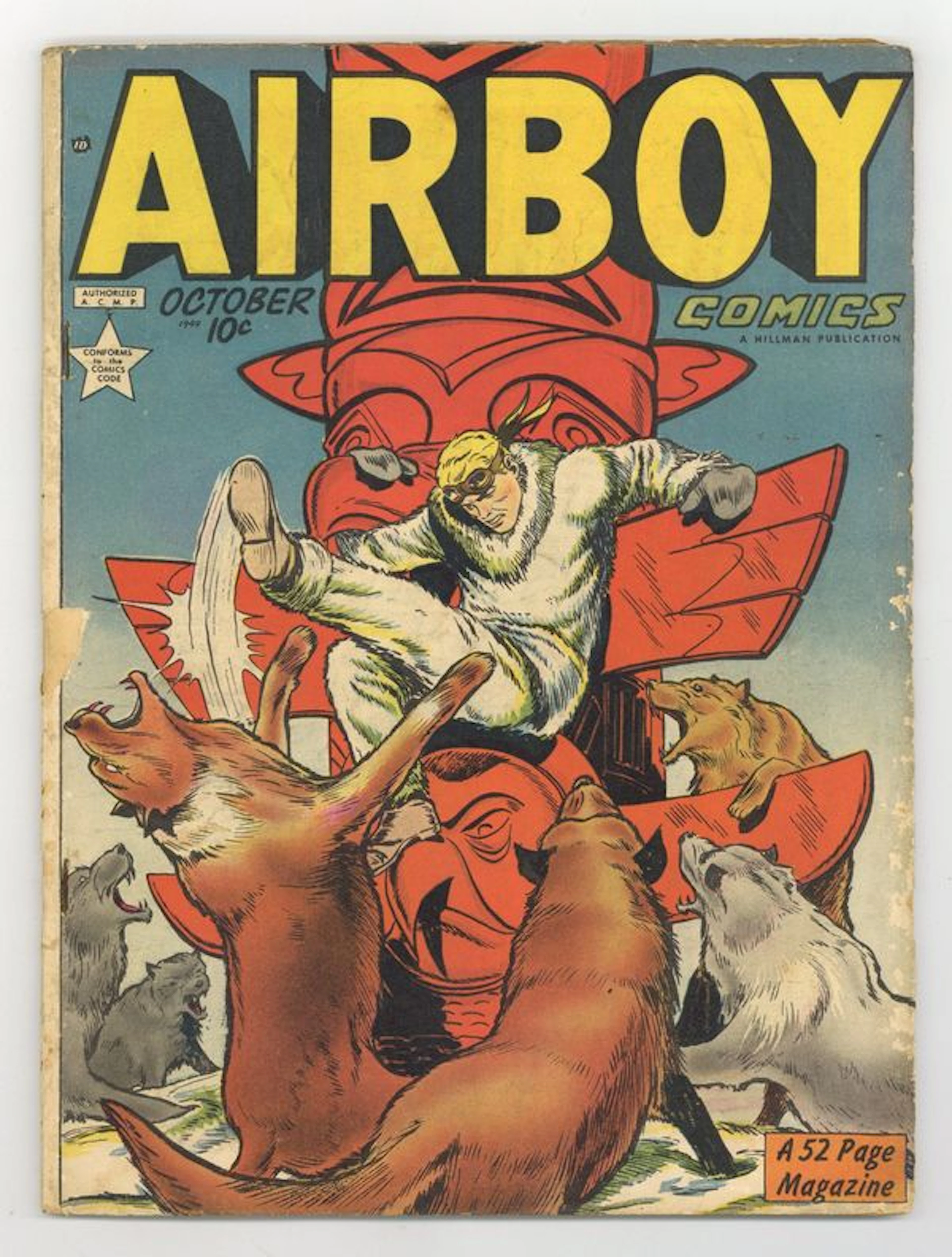 Airboy Comics (1945-1953 Hillman) Vol. 6 #9 GD/VG 3.0