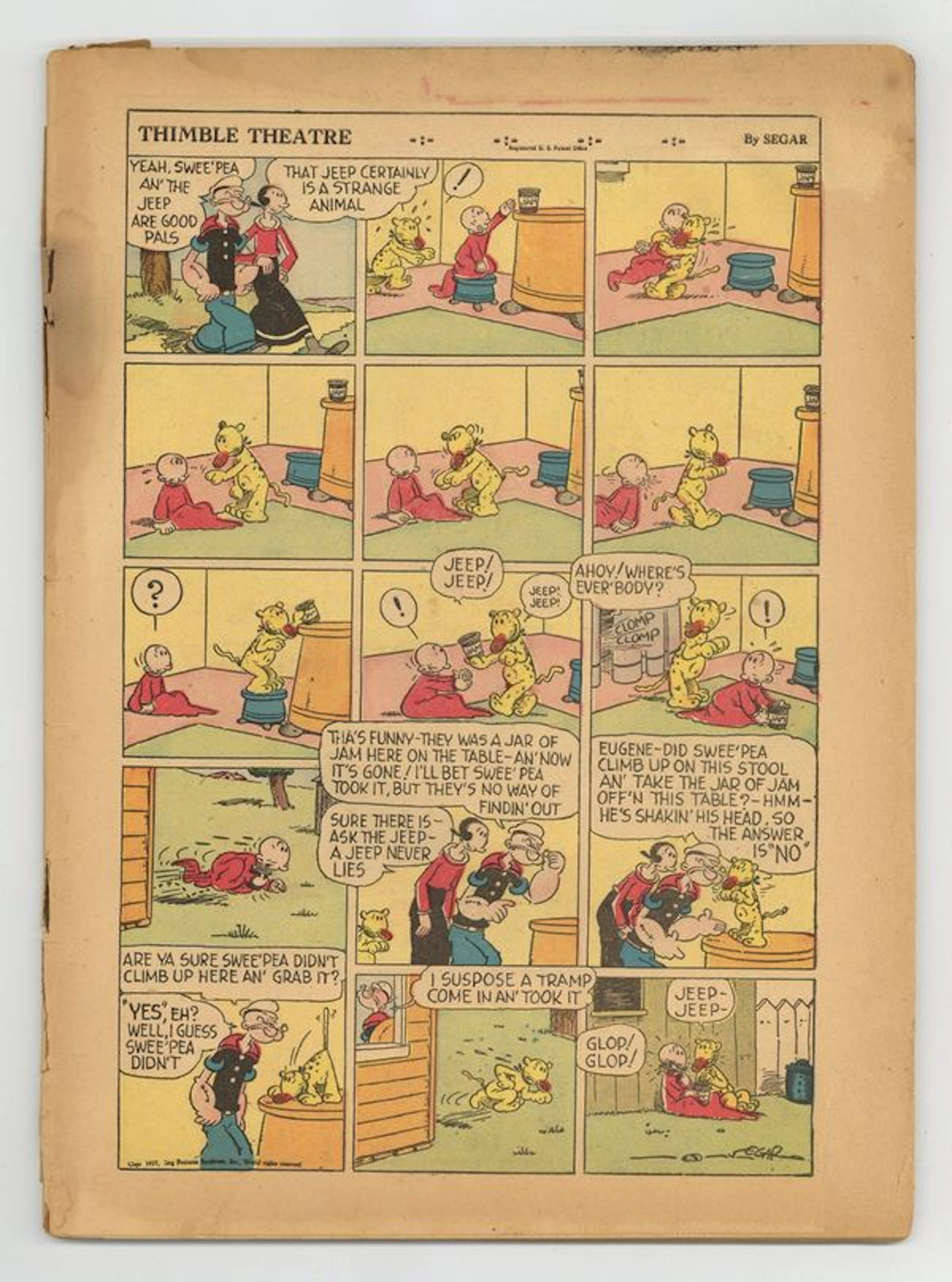 King Comics (1936) 20 Coverless