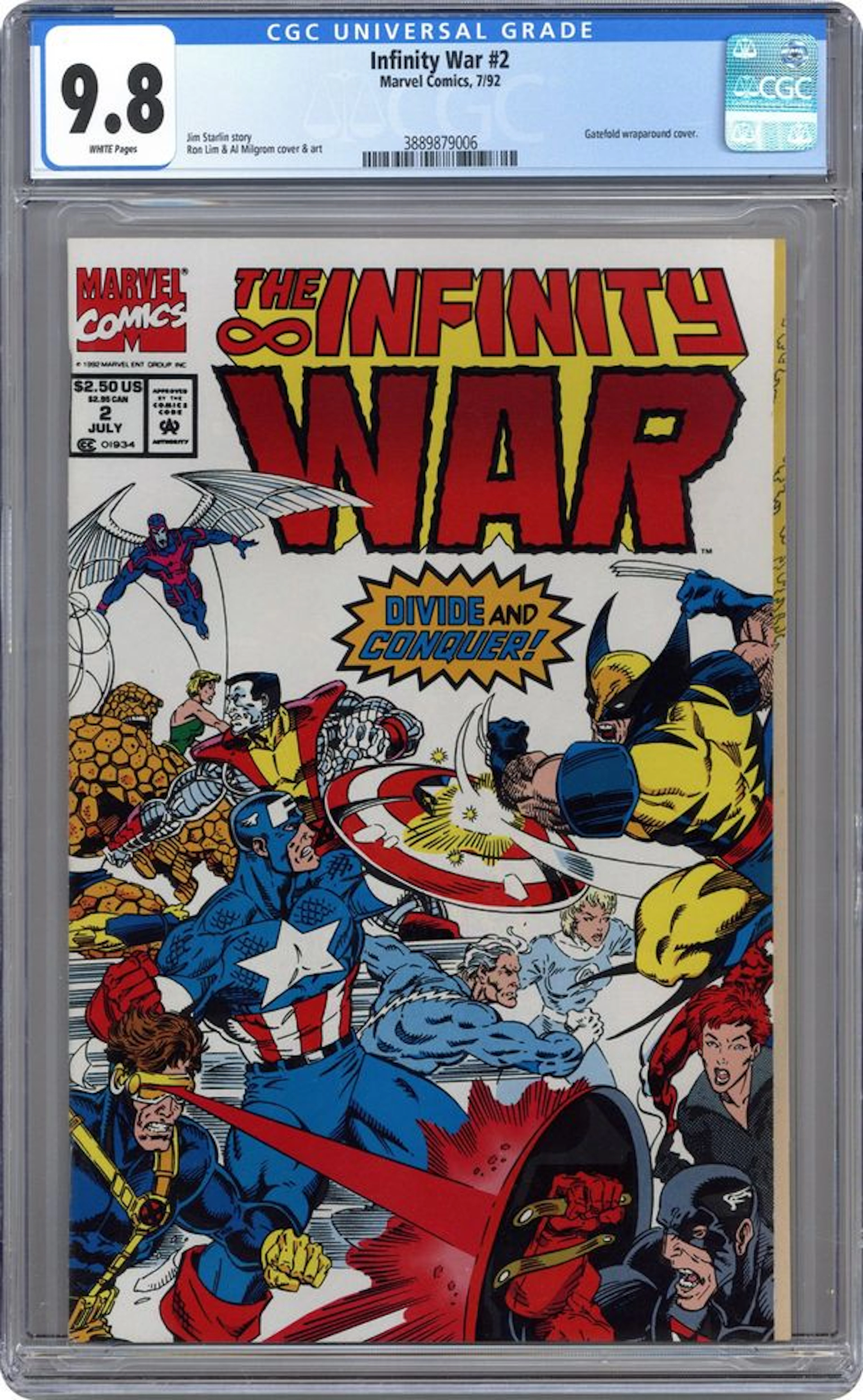 Infinity War (1992) 2 CGC 9.8
