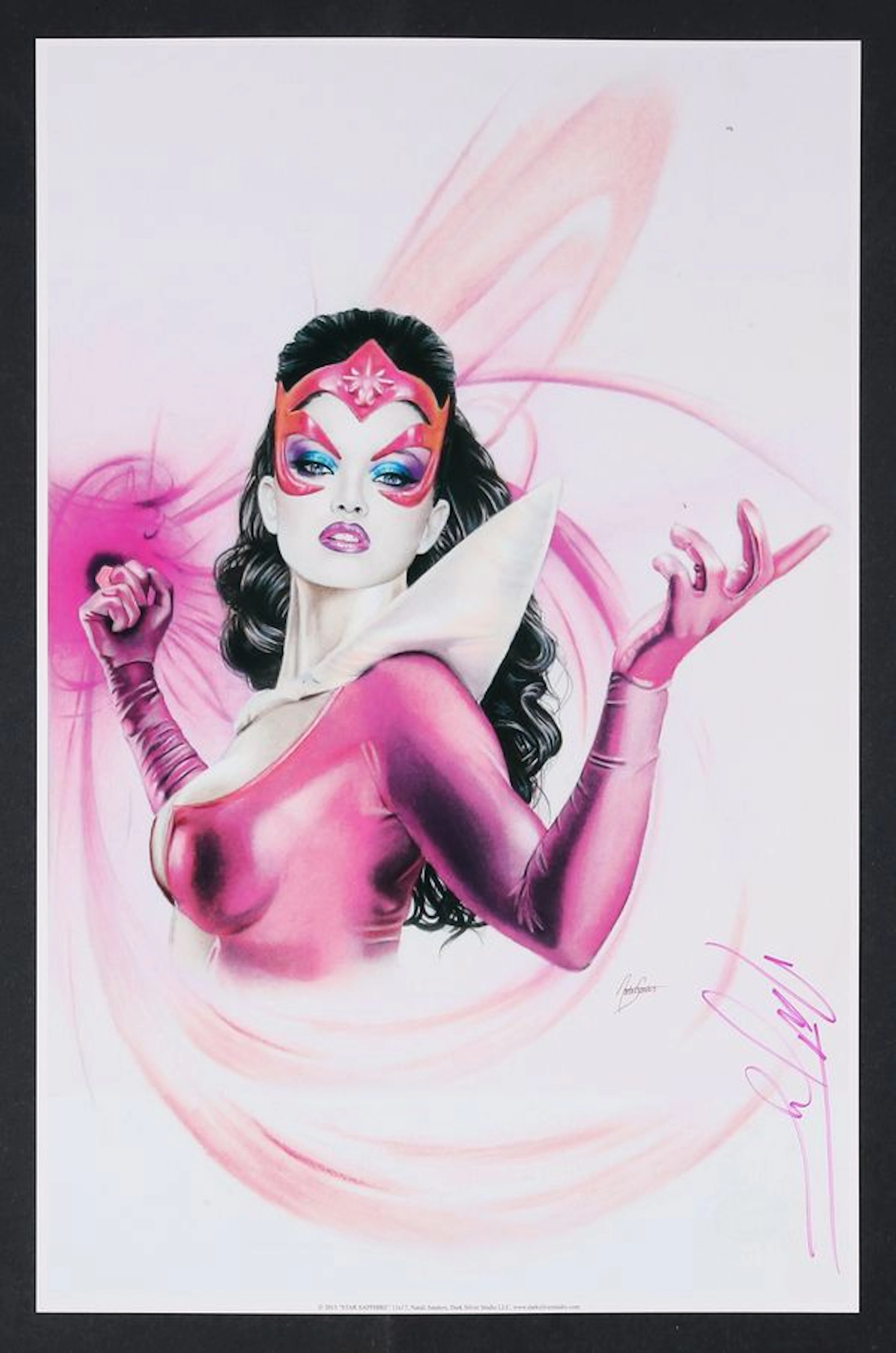 Star Sapphire Print by Natali Sanders