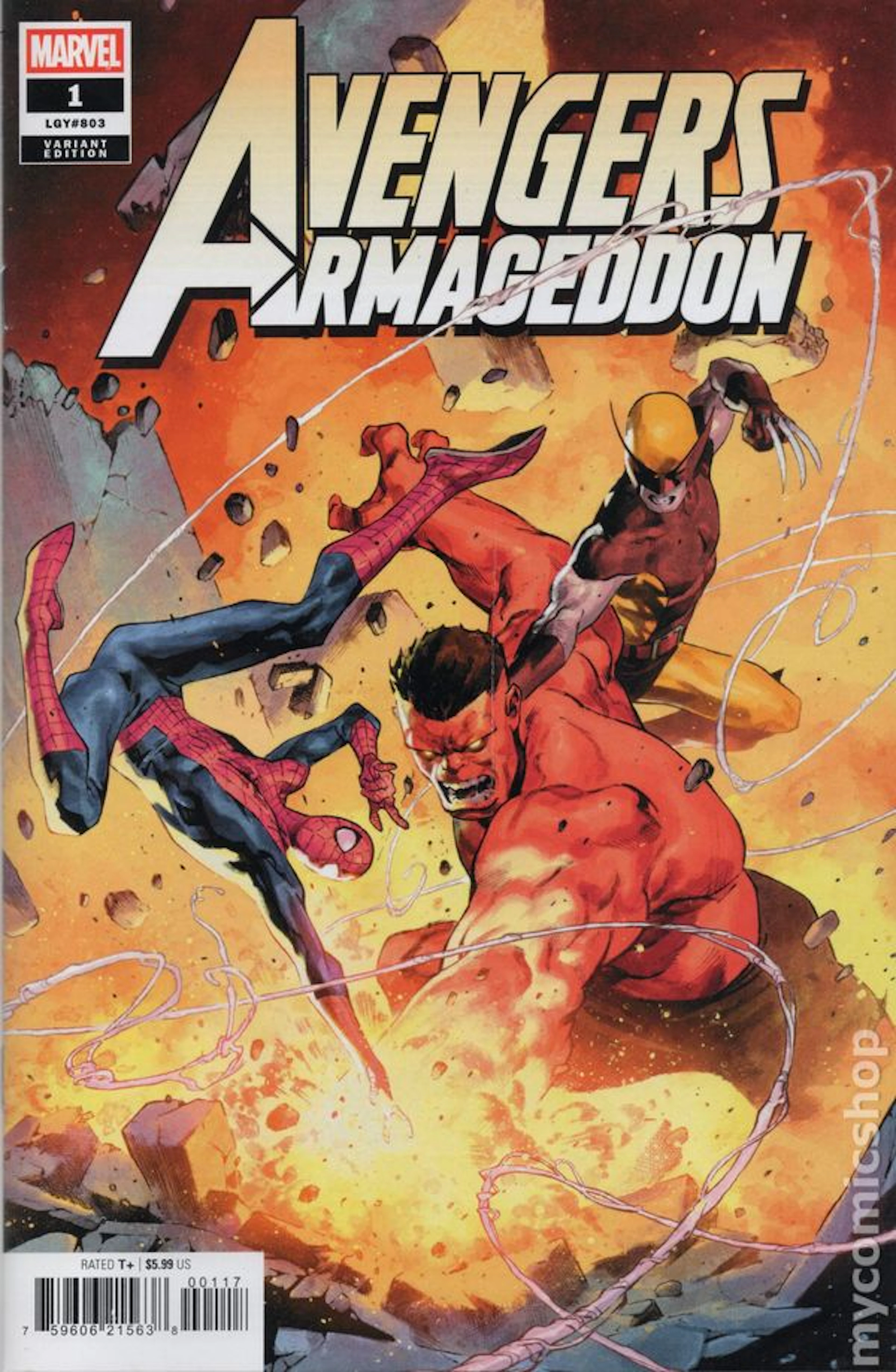 Avengers Armageddon (2026 Marvel) 1J NM