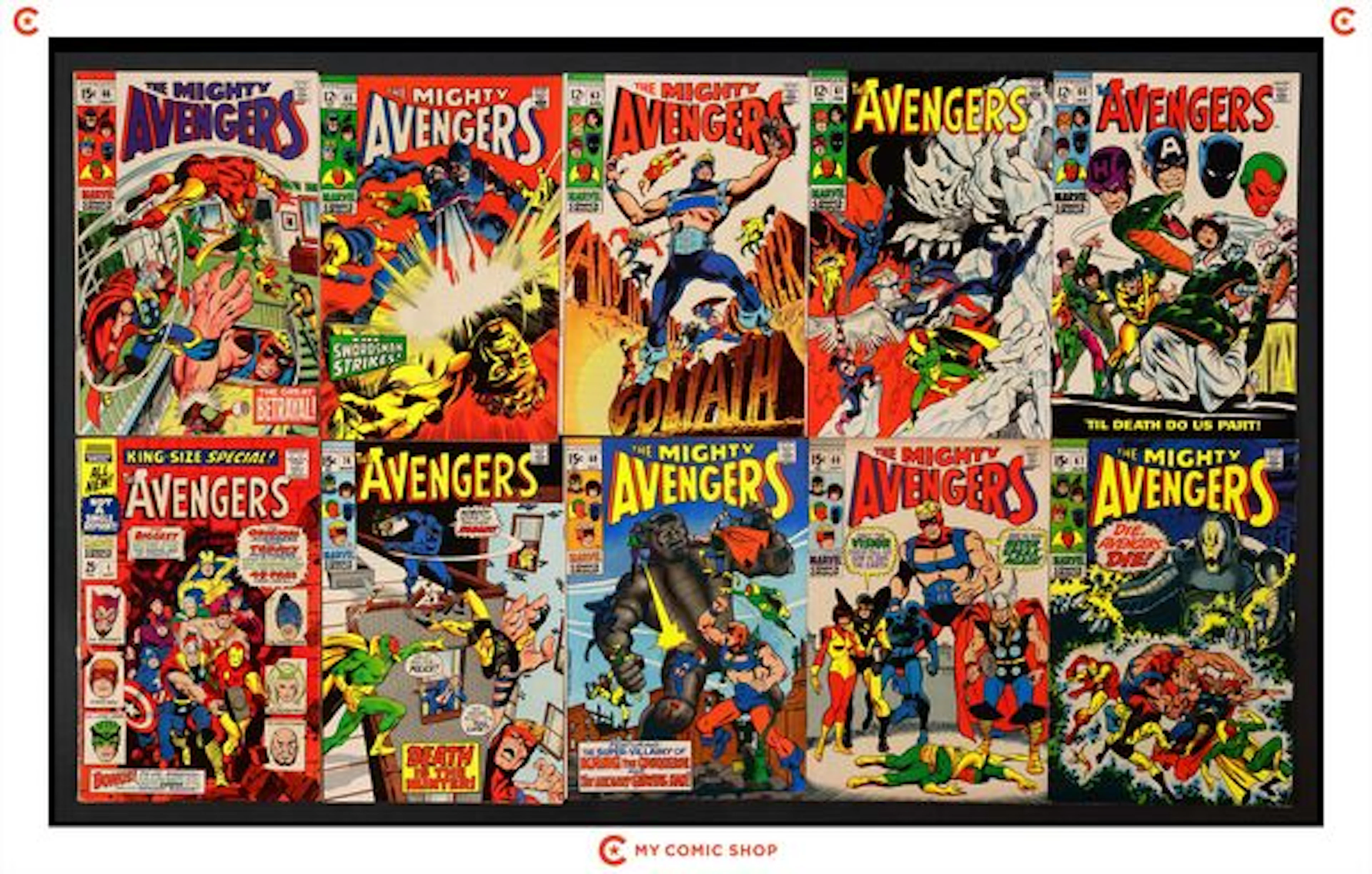 Avengers Lot of 10