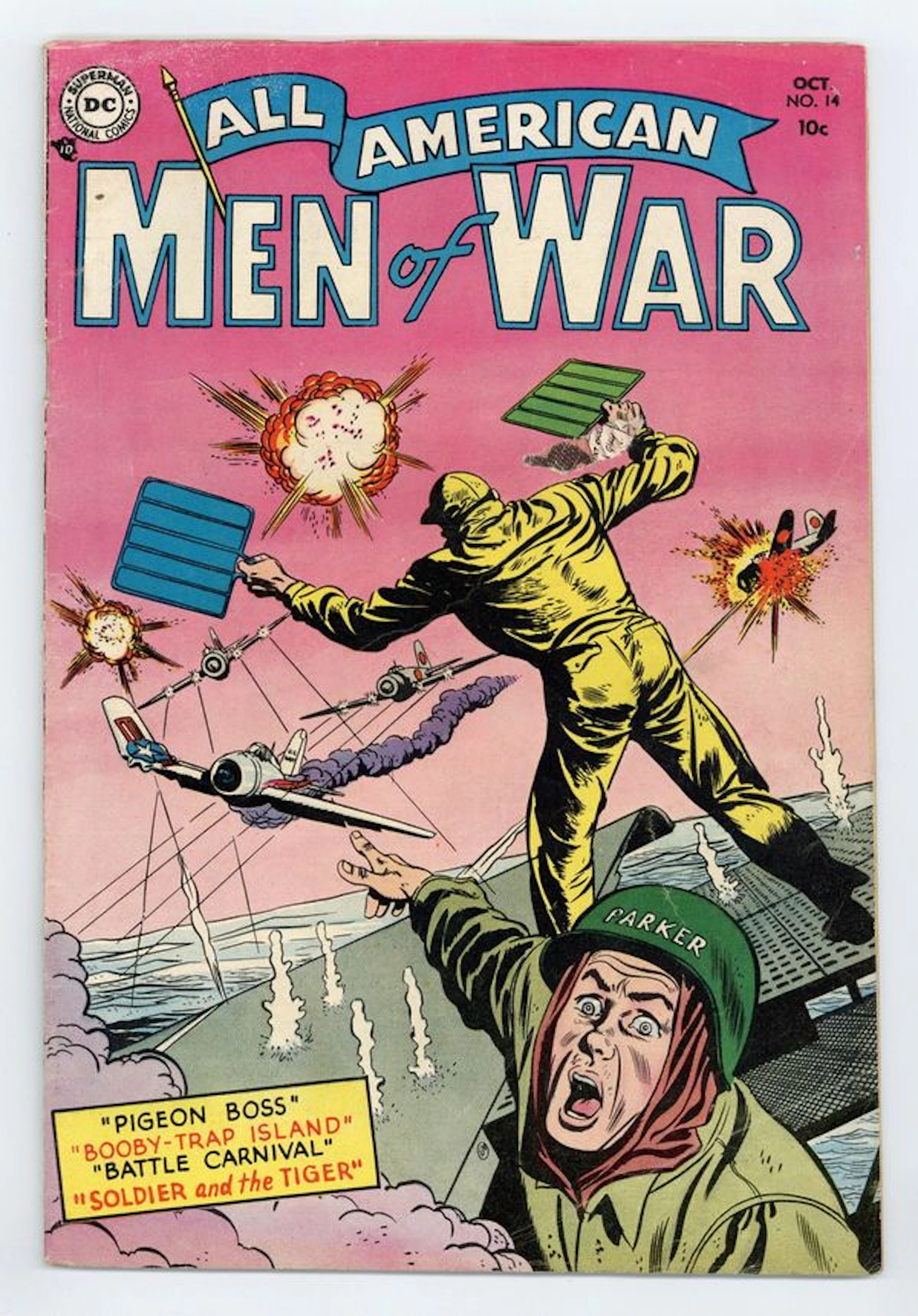 All American Men of War (1952) 14 VG- 3.5