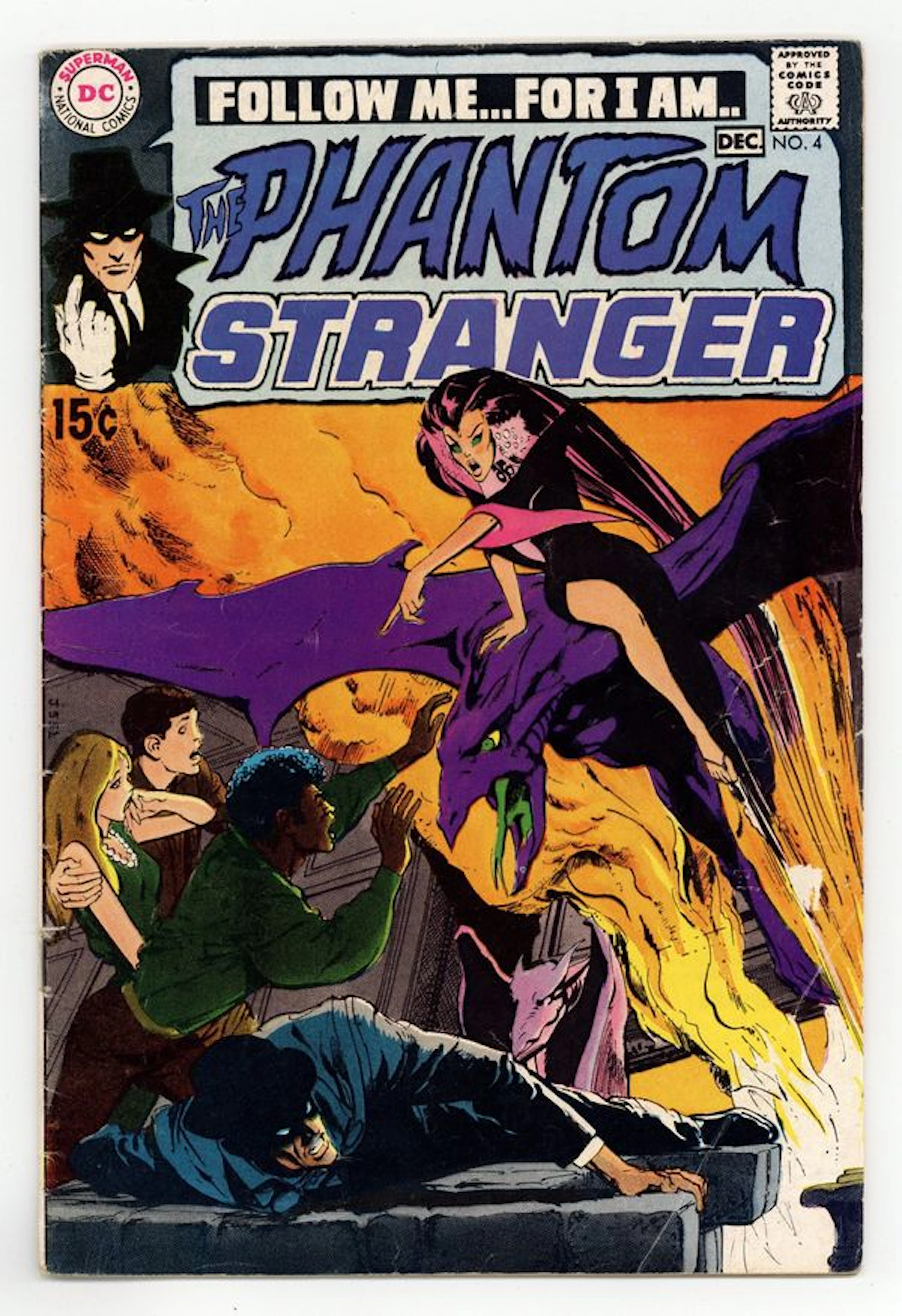 Phantom Stranger (1969 2nd Series) 4 VG- 3.5