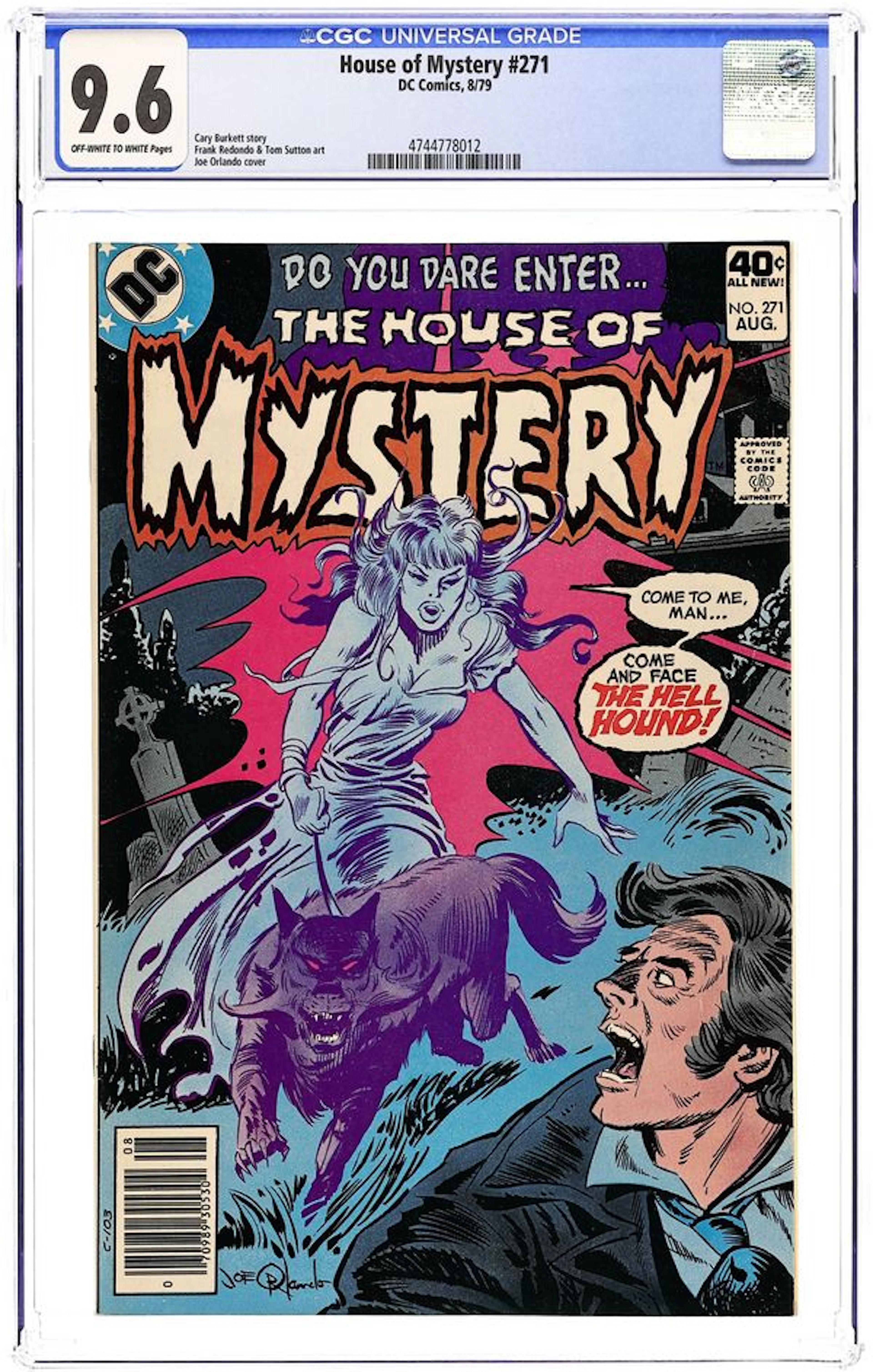 House of Mystery (1951-1983 1st Series) 271 CGC 9.6