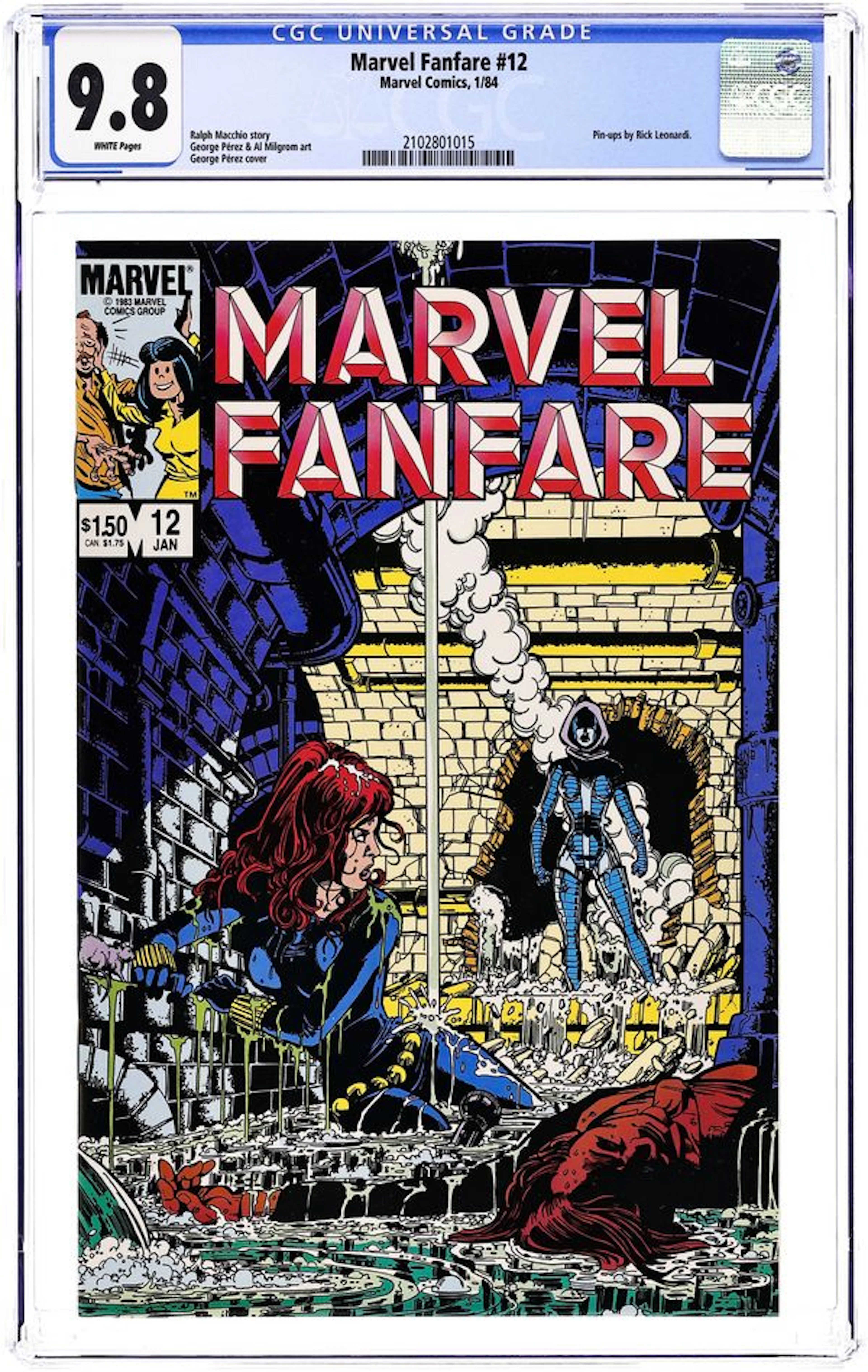 Marvel Fanfare (1982 1st Series) 12 CGC 9.8