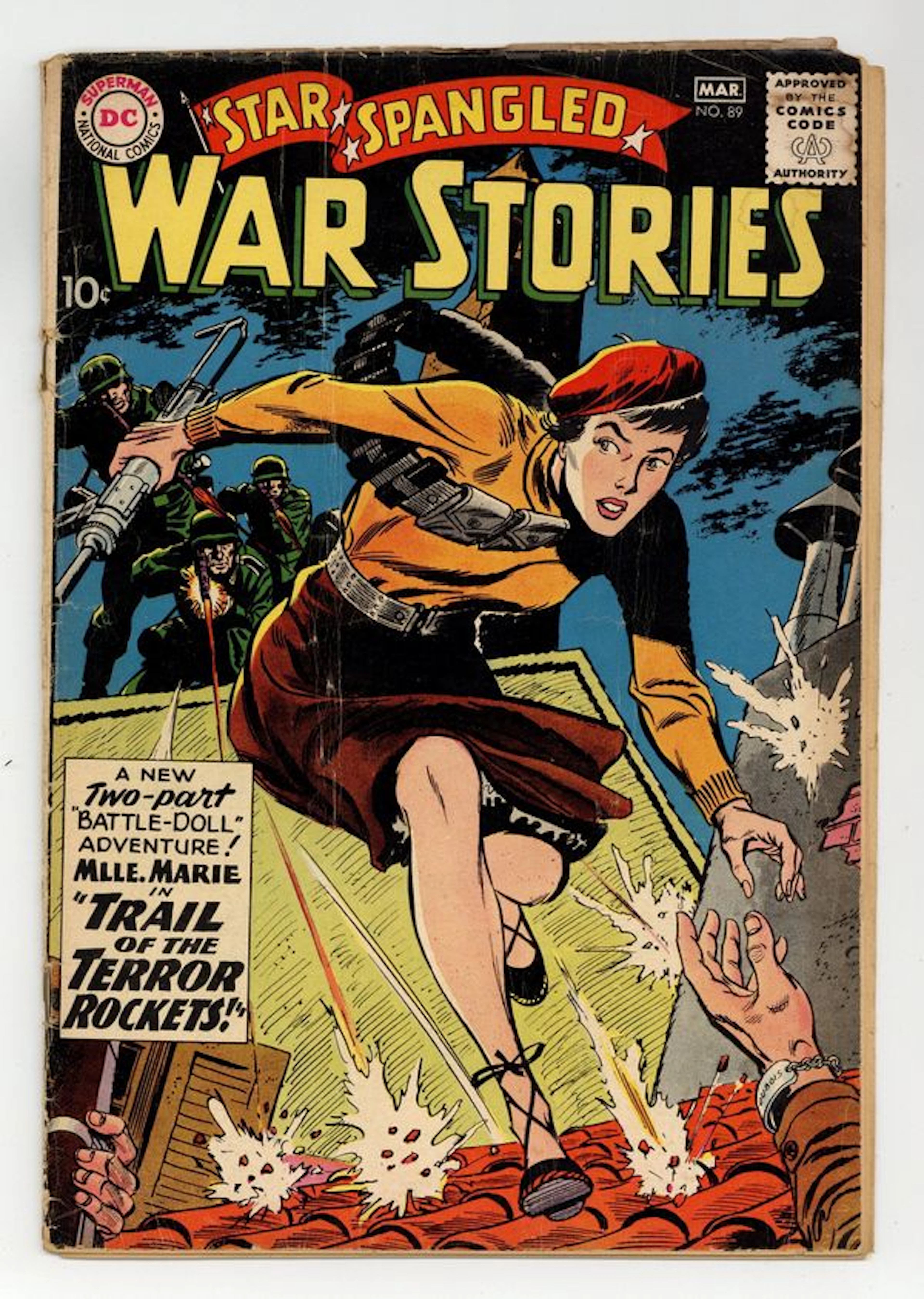 Star Spangled War Stories (1952 DC 2nd Series) 89 GD- 1.8