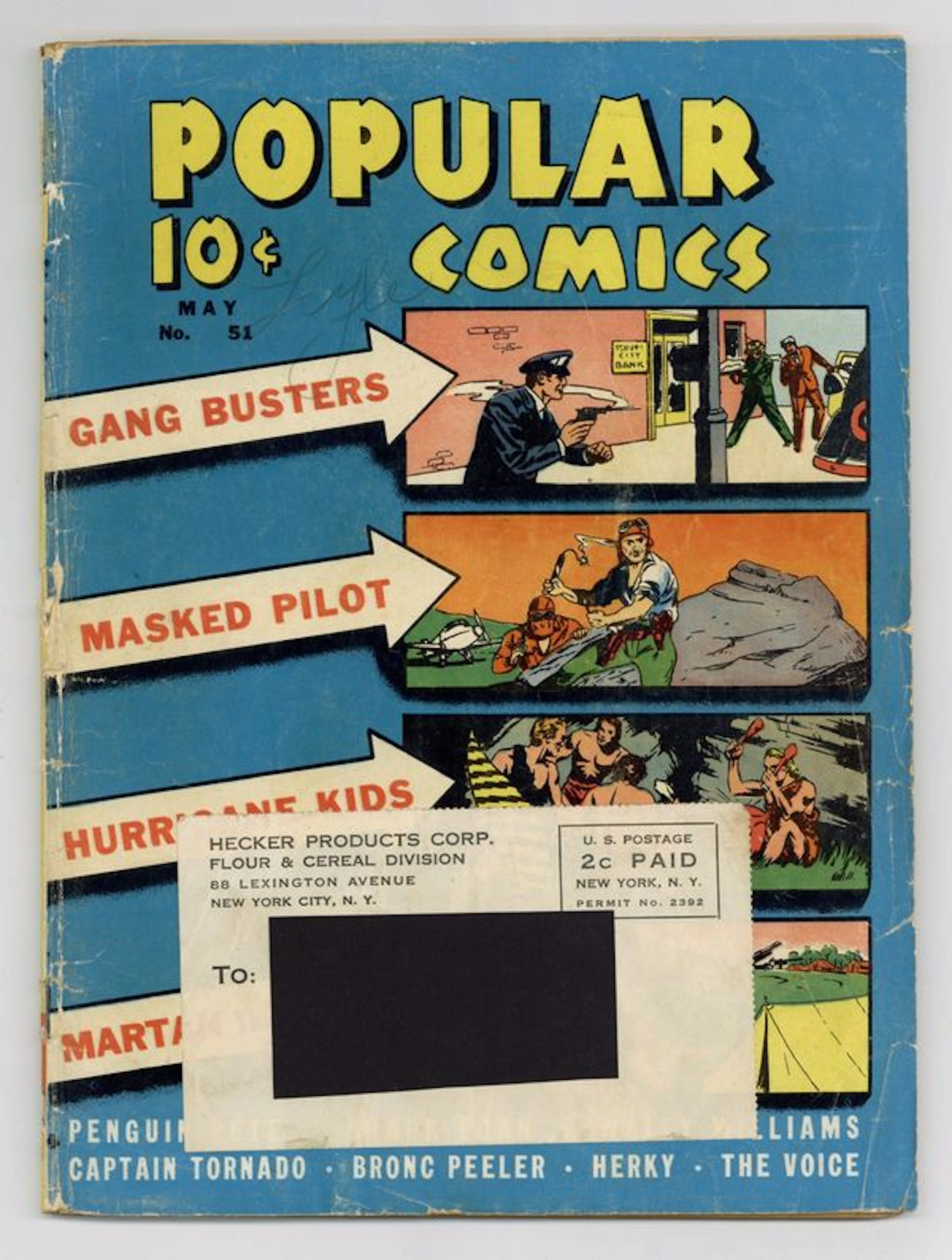 Popular Comics (1936-1948 Dell) 51 GD+ 2.5