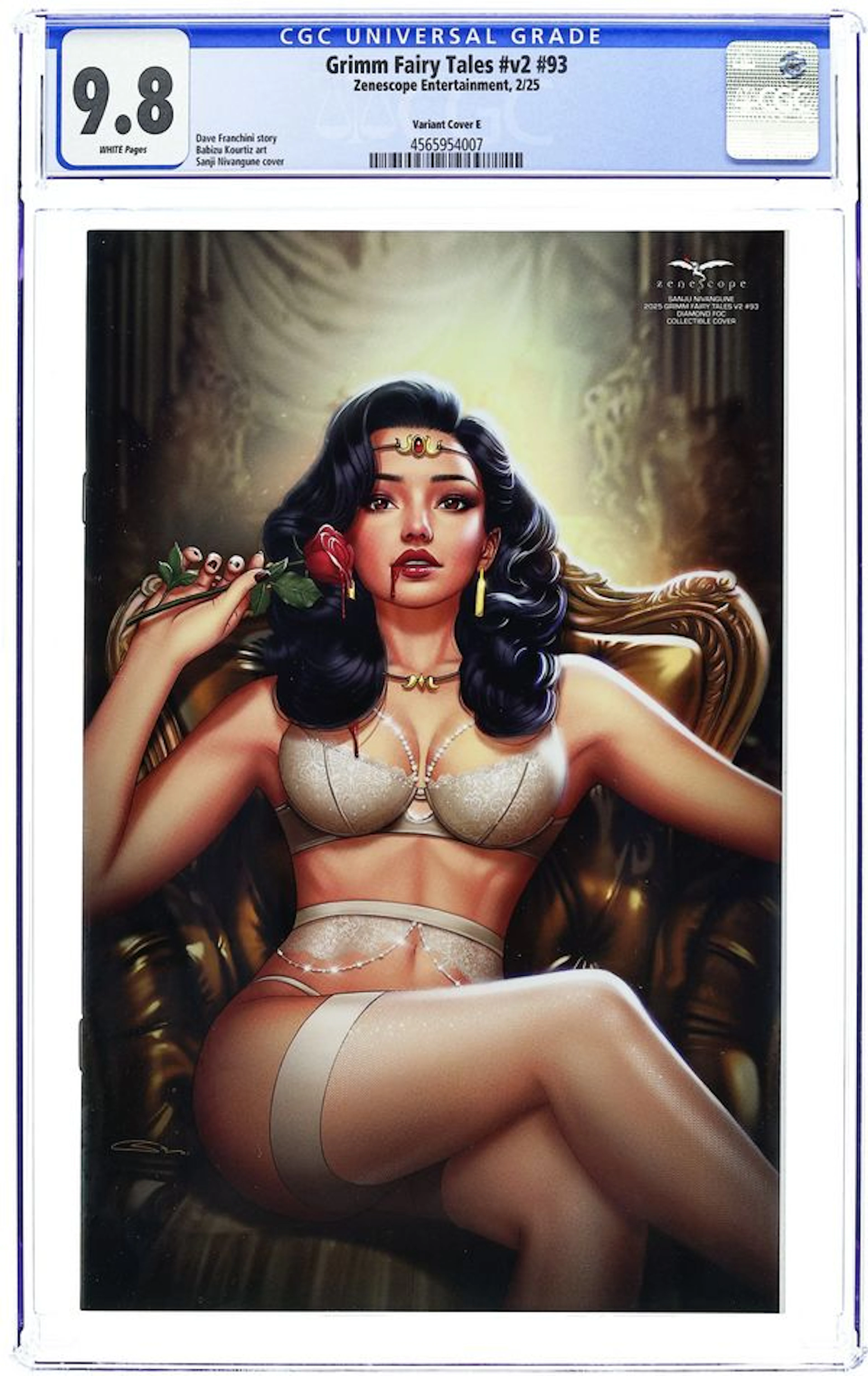 Grimm Fairy Tales (2016 2nd Series) 93E CGC 9.8