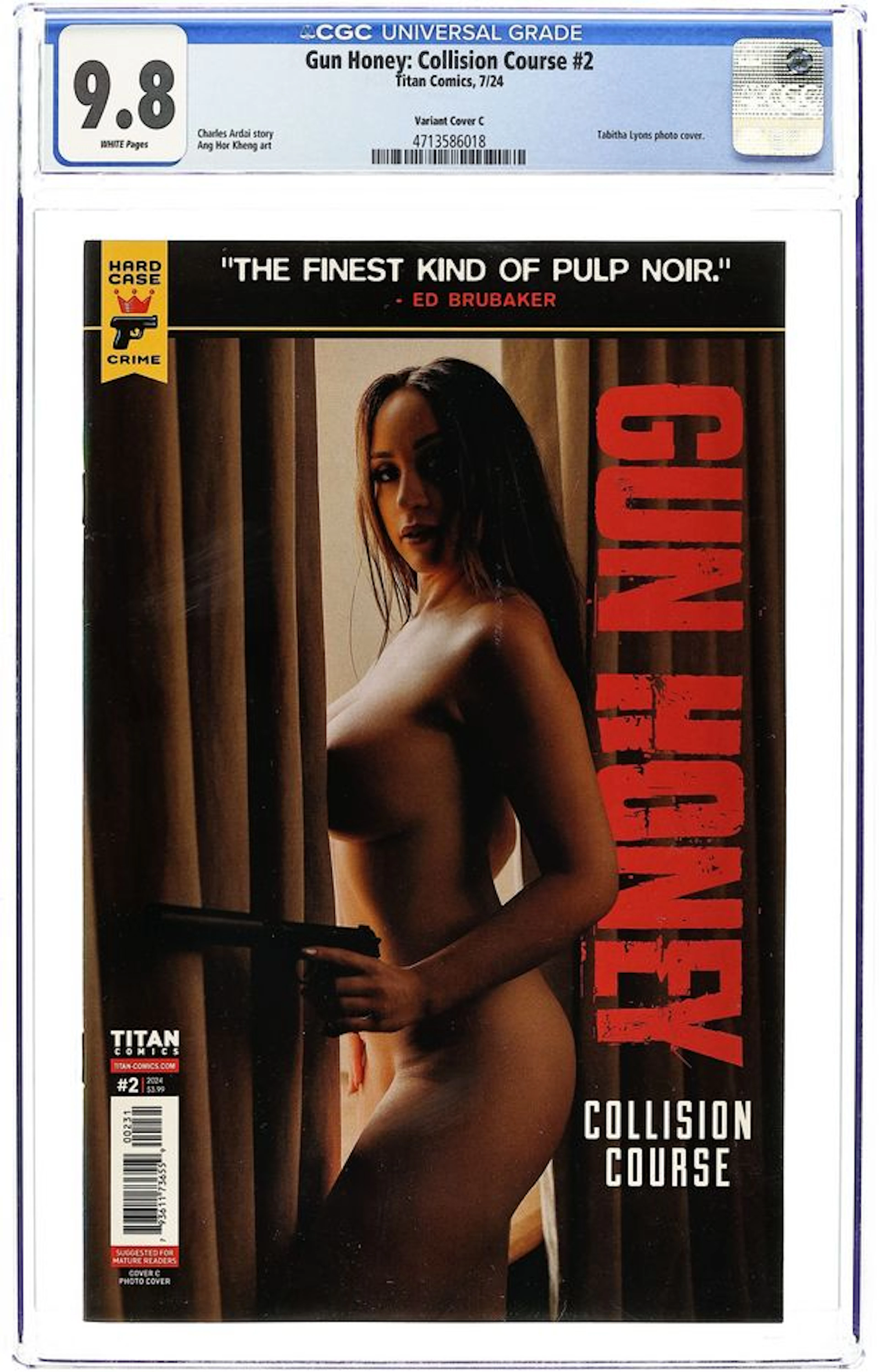 Gun Honey Collision Course (2024 Titan) 2C CGC 9.8