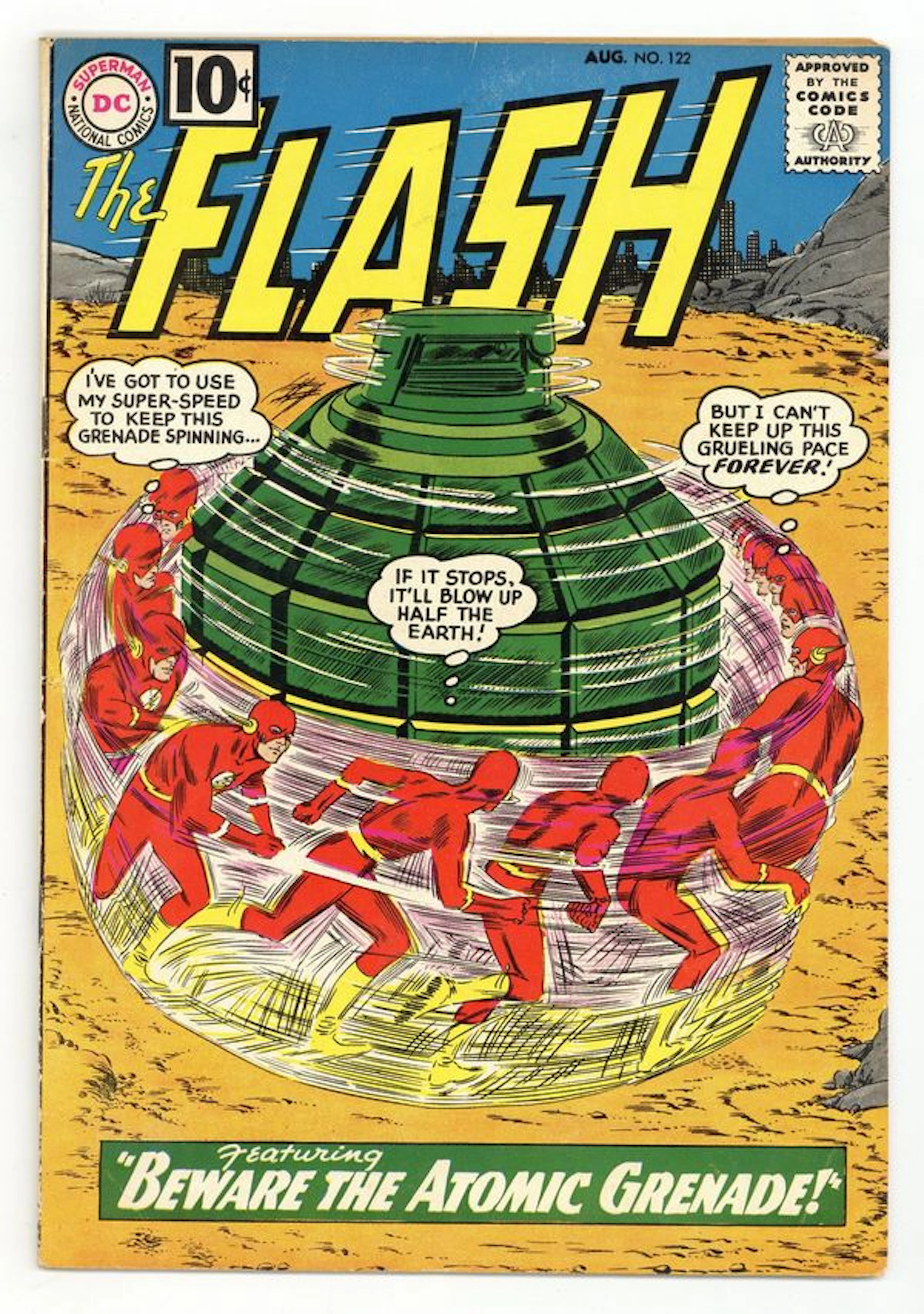 Flash (1959 1st Series DC) 122 VG+ 4.5