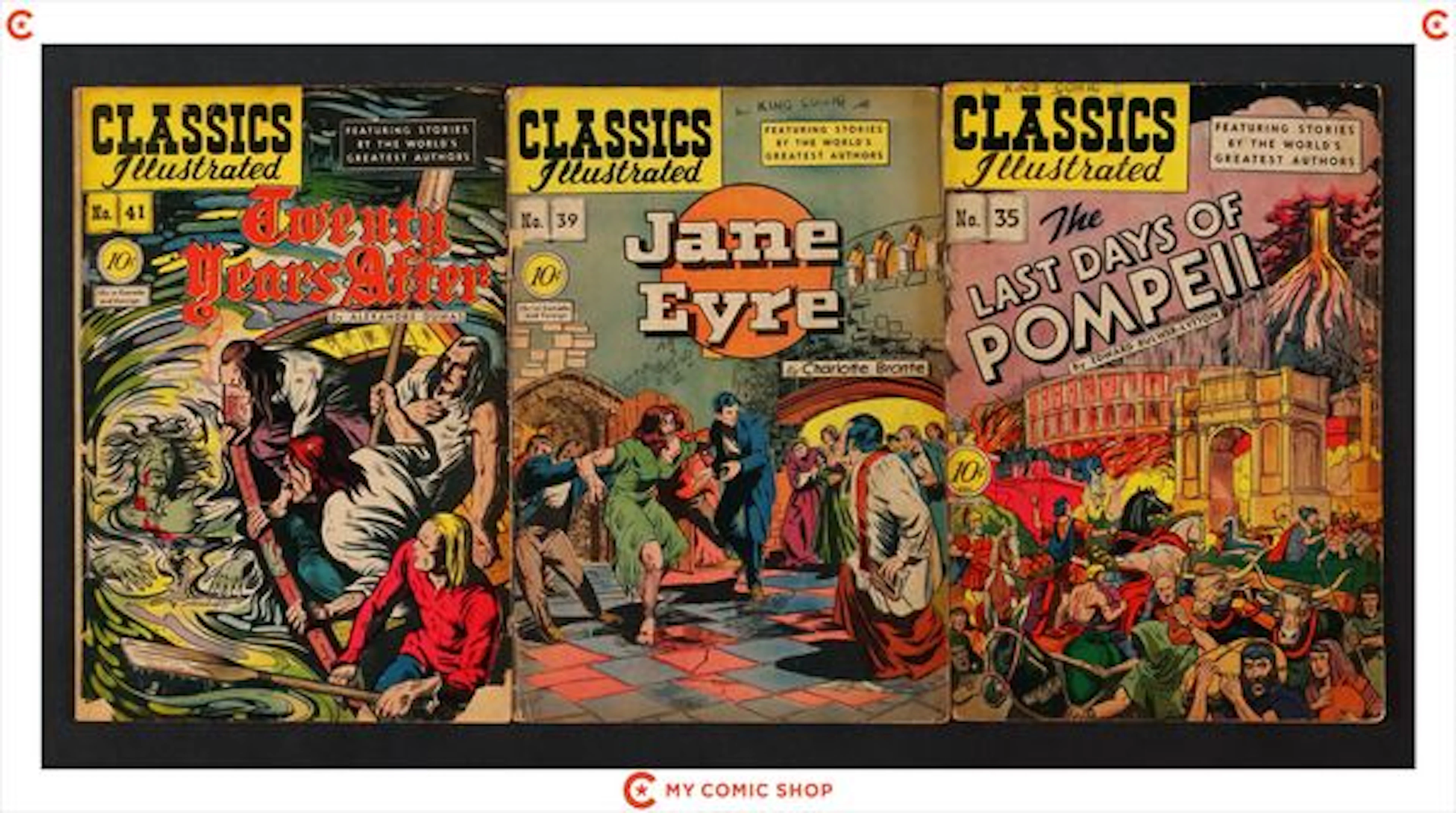 Classics Illustrated Lot of 5