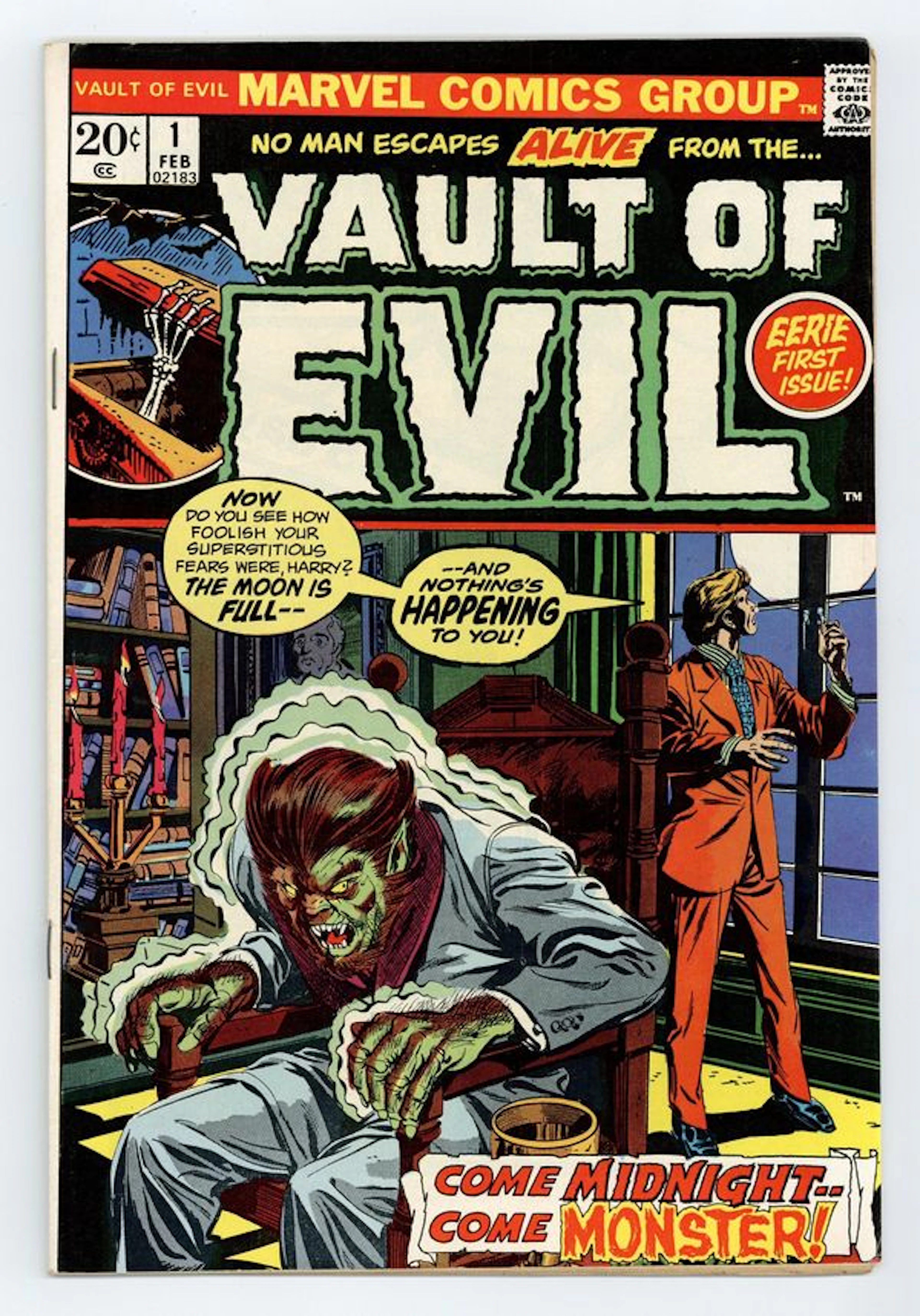 Vault of Evil (1973-1975 Marvel) 1 VG 4.0