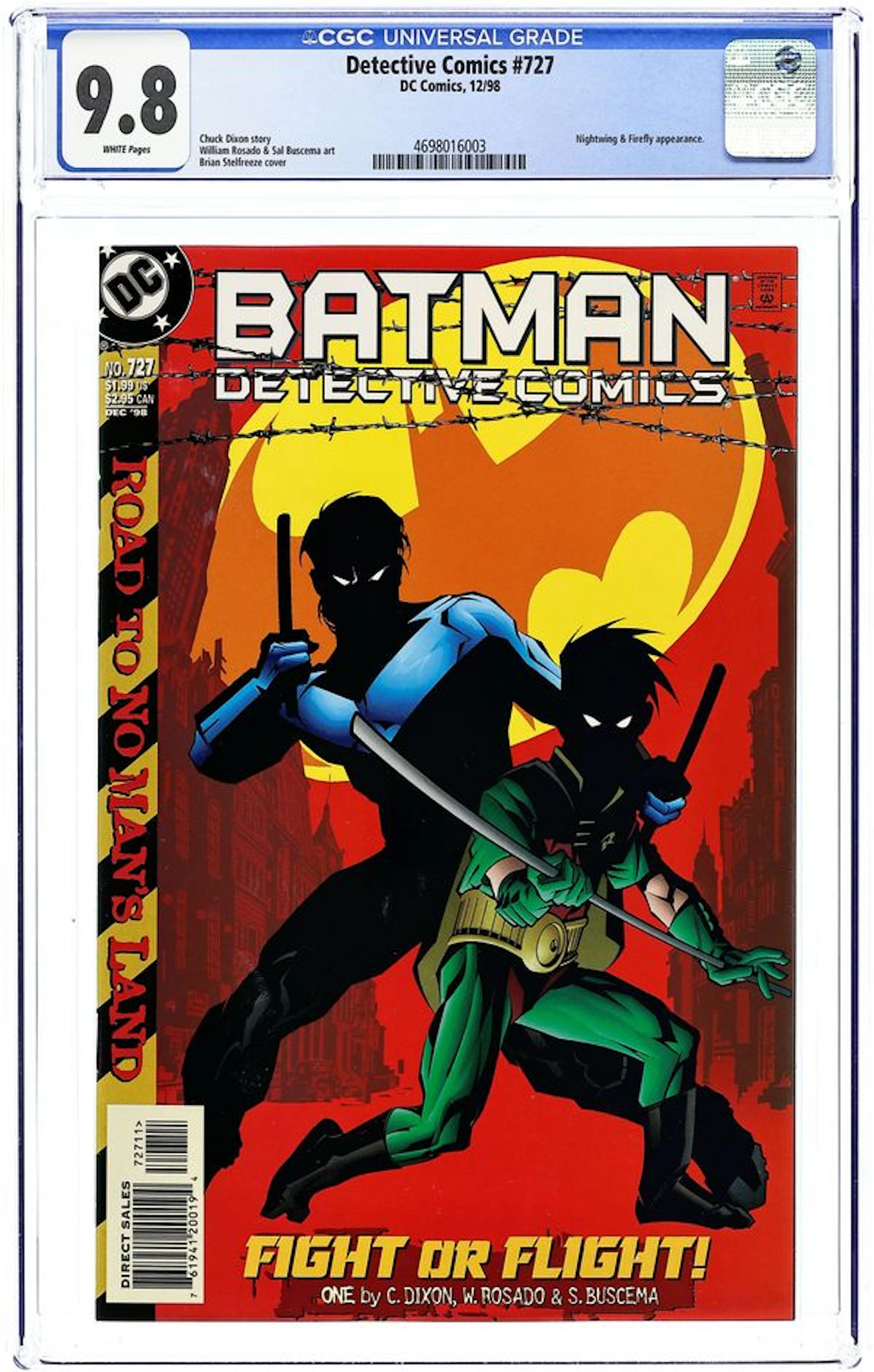 Detective Comics (1937 1st Series) 727 CGC 9.8