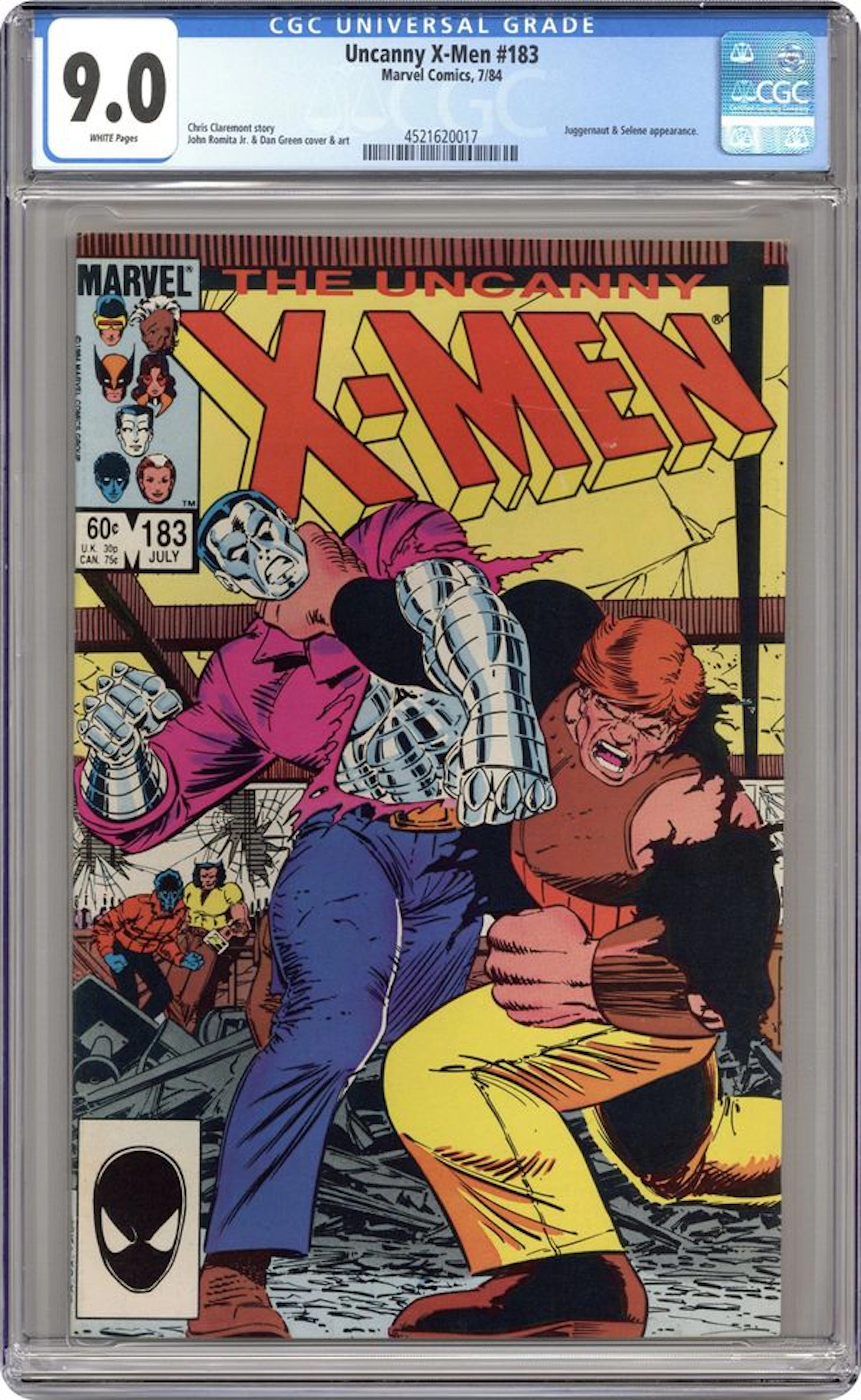 Uncanny X-Men (1963 1st Series) 183D CGC 9.0
