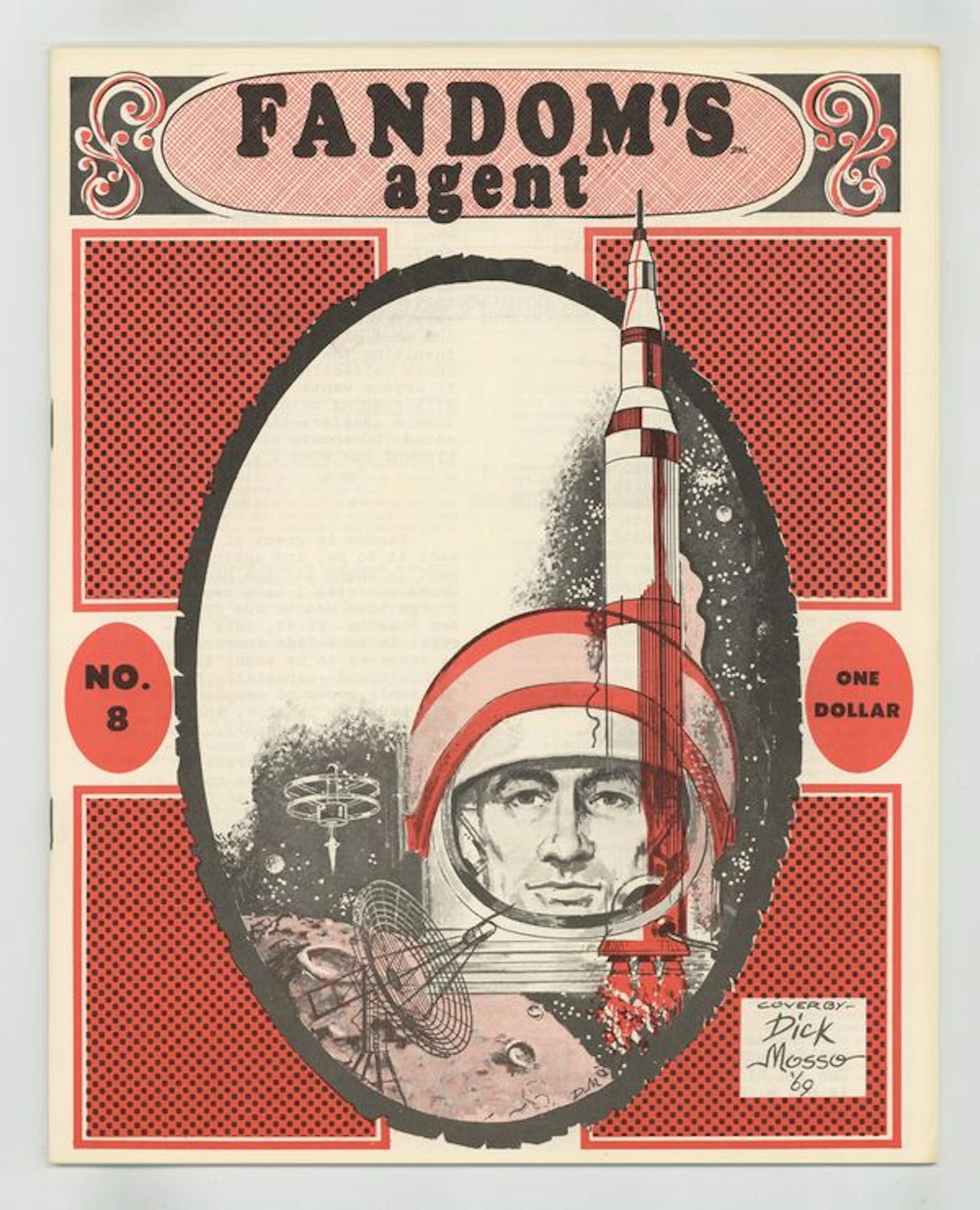Fandom's Agent (1968) Fanzine 8 NM- 9.2