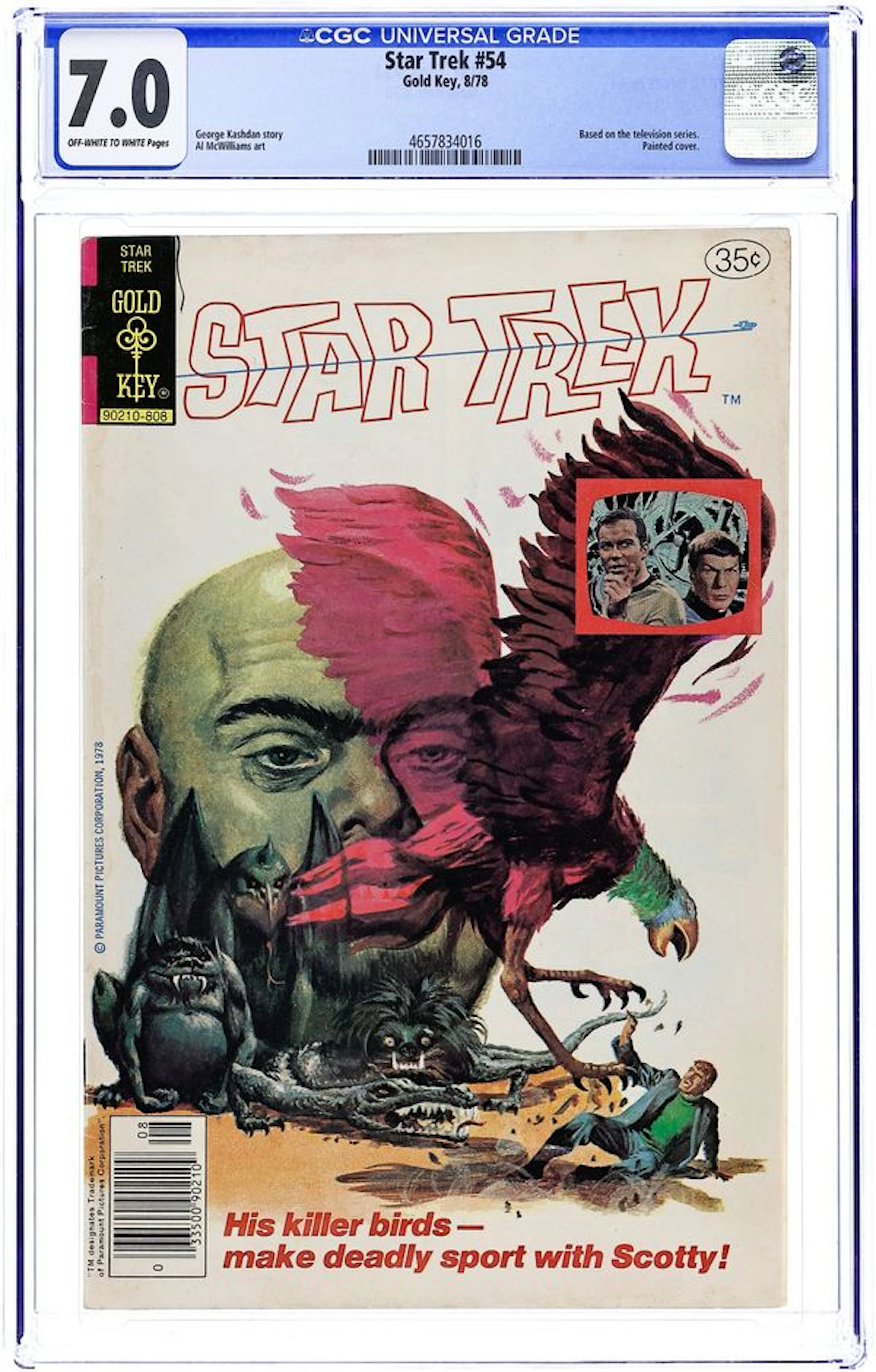 Star Trek (1967 Gold Key) 54 CGC 7.0