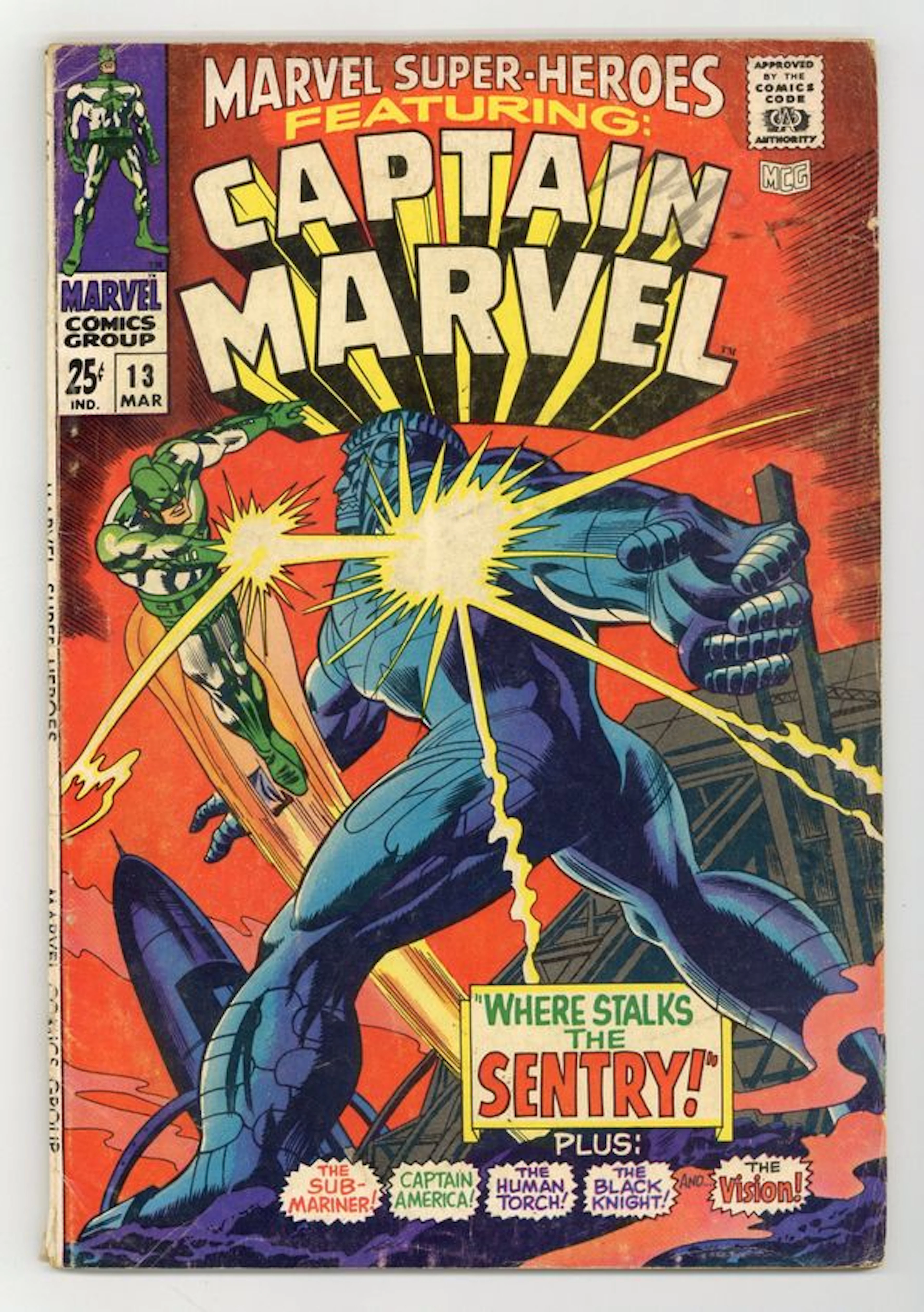 Marvel Super Heroes (1967 1st Series) 13 GD 2.0