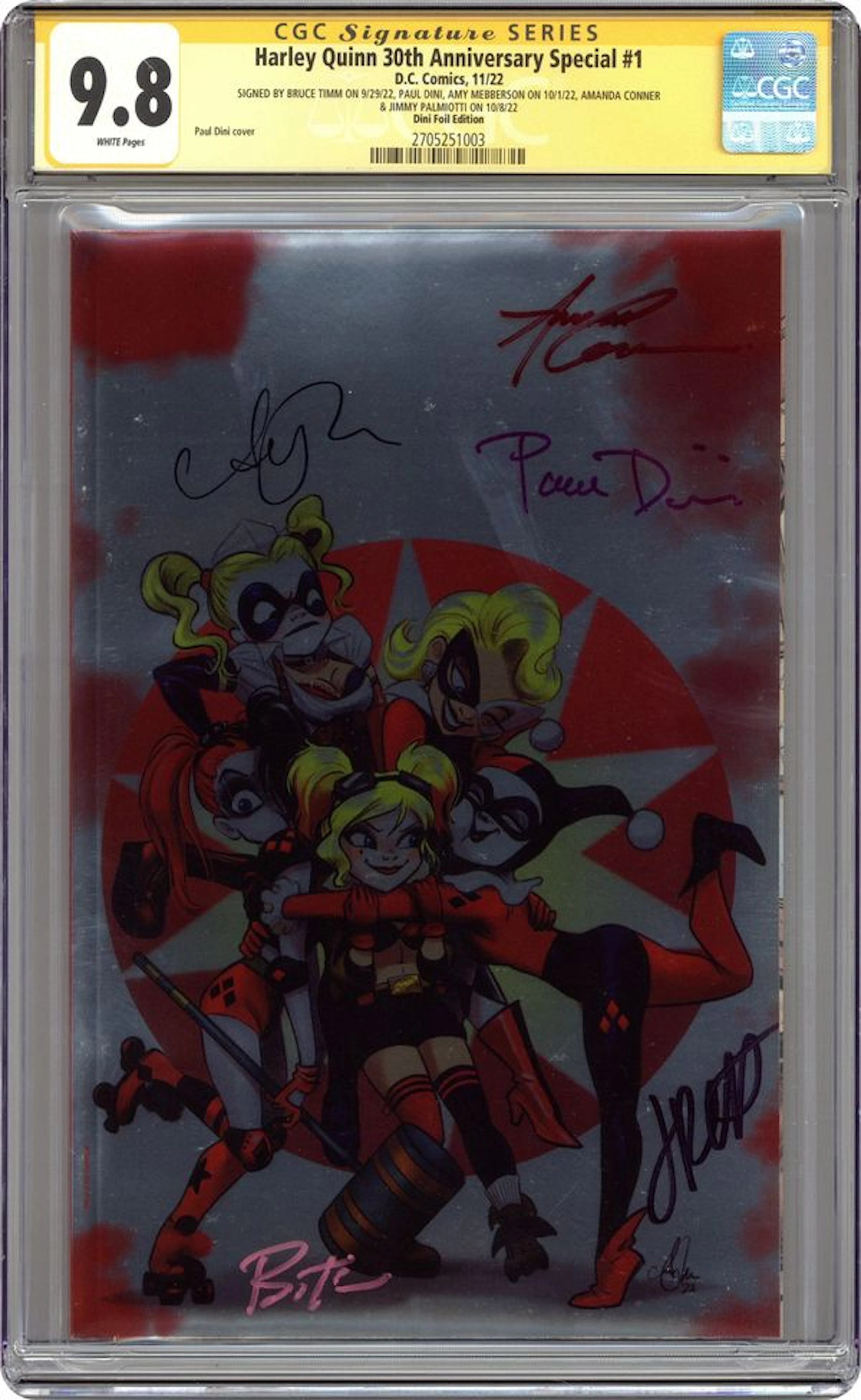 Harley Quinn 30th Anniversary Special (2022 DC) 1DINI.C CGC 9.8 SS