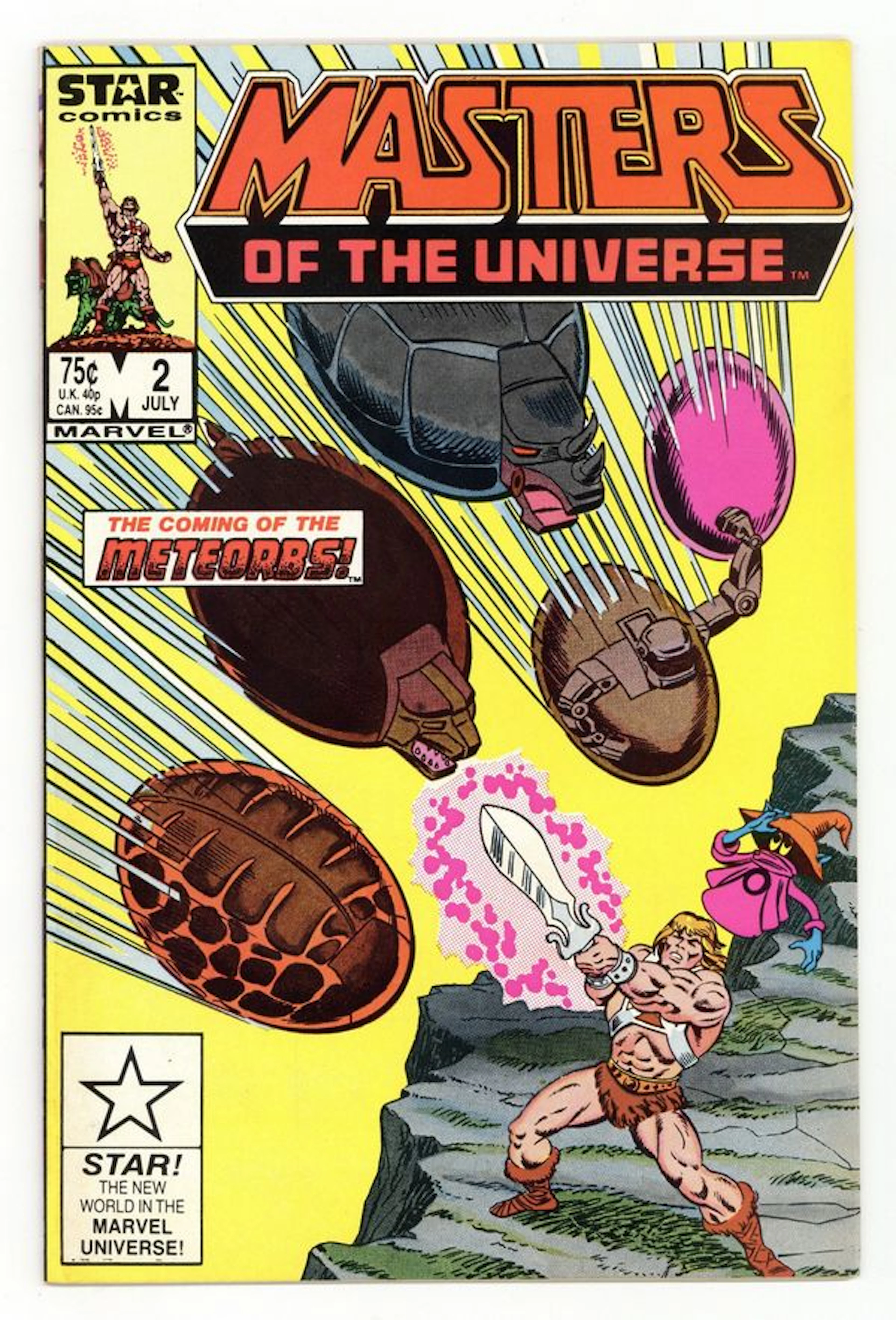 Masters of the Universe (1986 Marvel/Star Comics) 2 VF 8.0