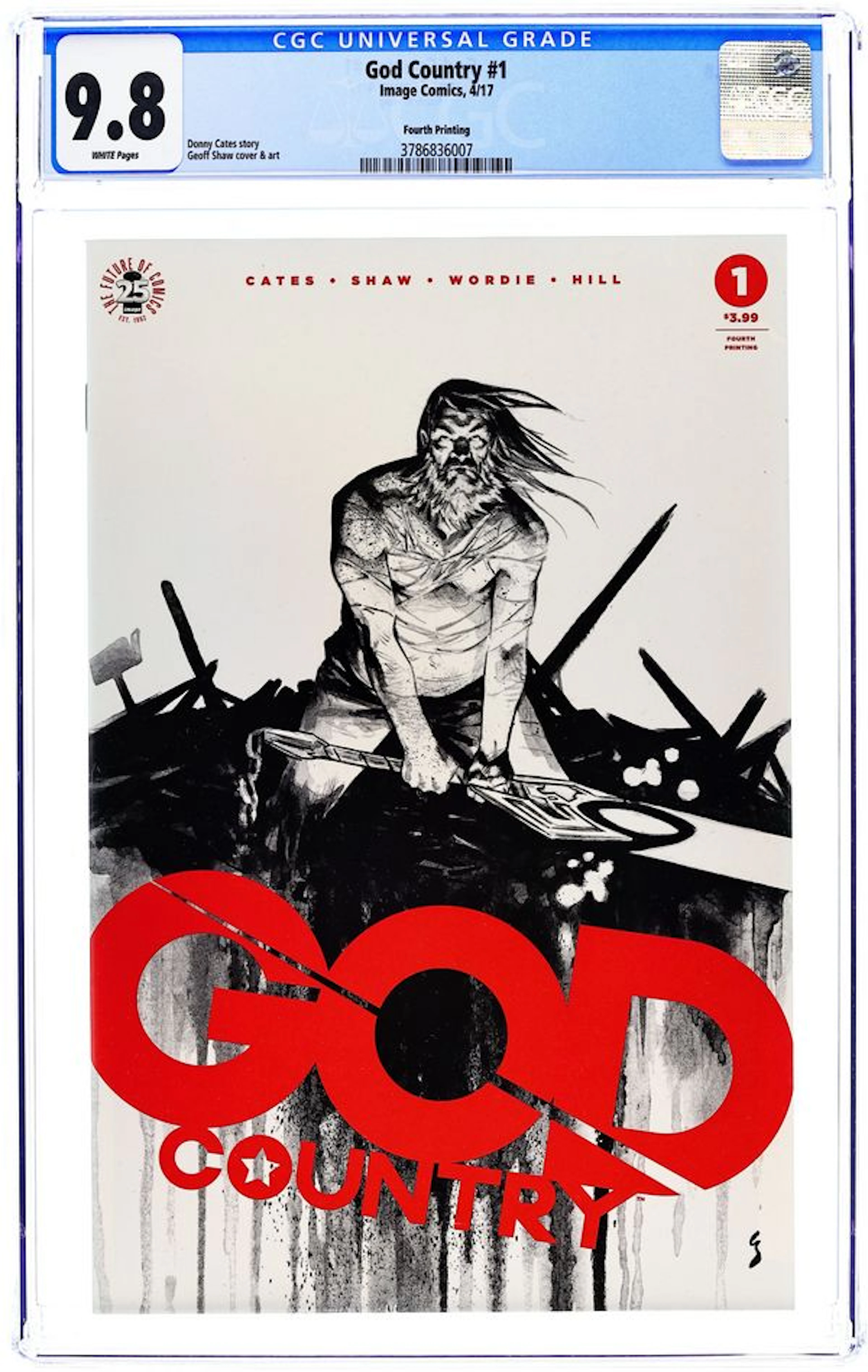 God Country (2016 Image) 1E CGC 9.8