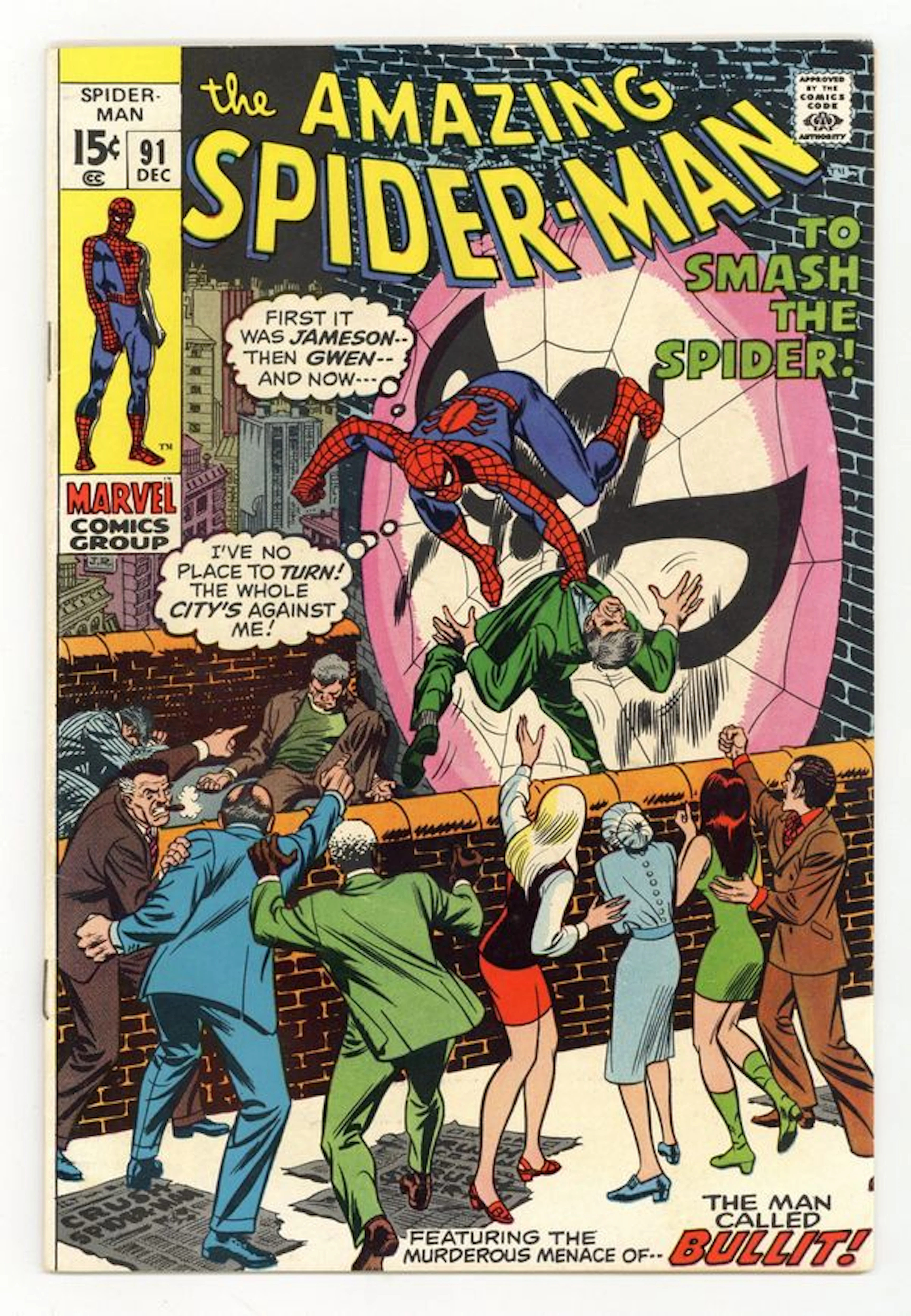 Amazing Spider-Man (1963 1st Series) 91 VG/FN 5.0