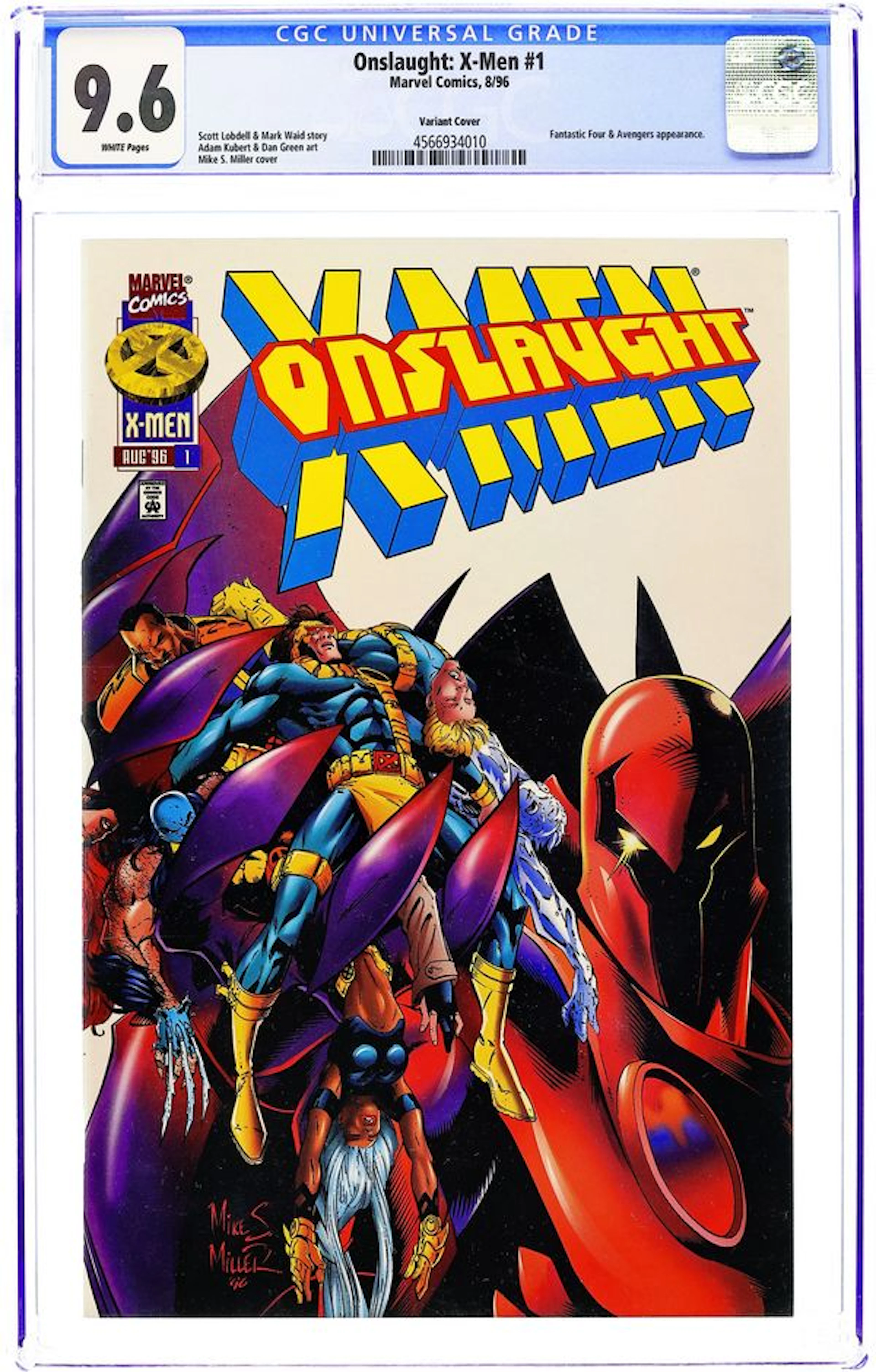 Onslaught X-Men (1996) 1B CGC 9.6