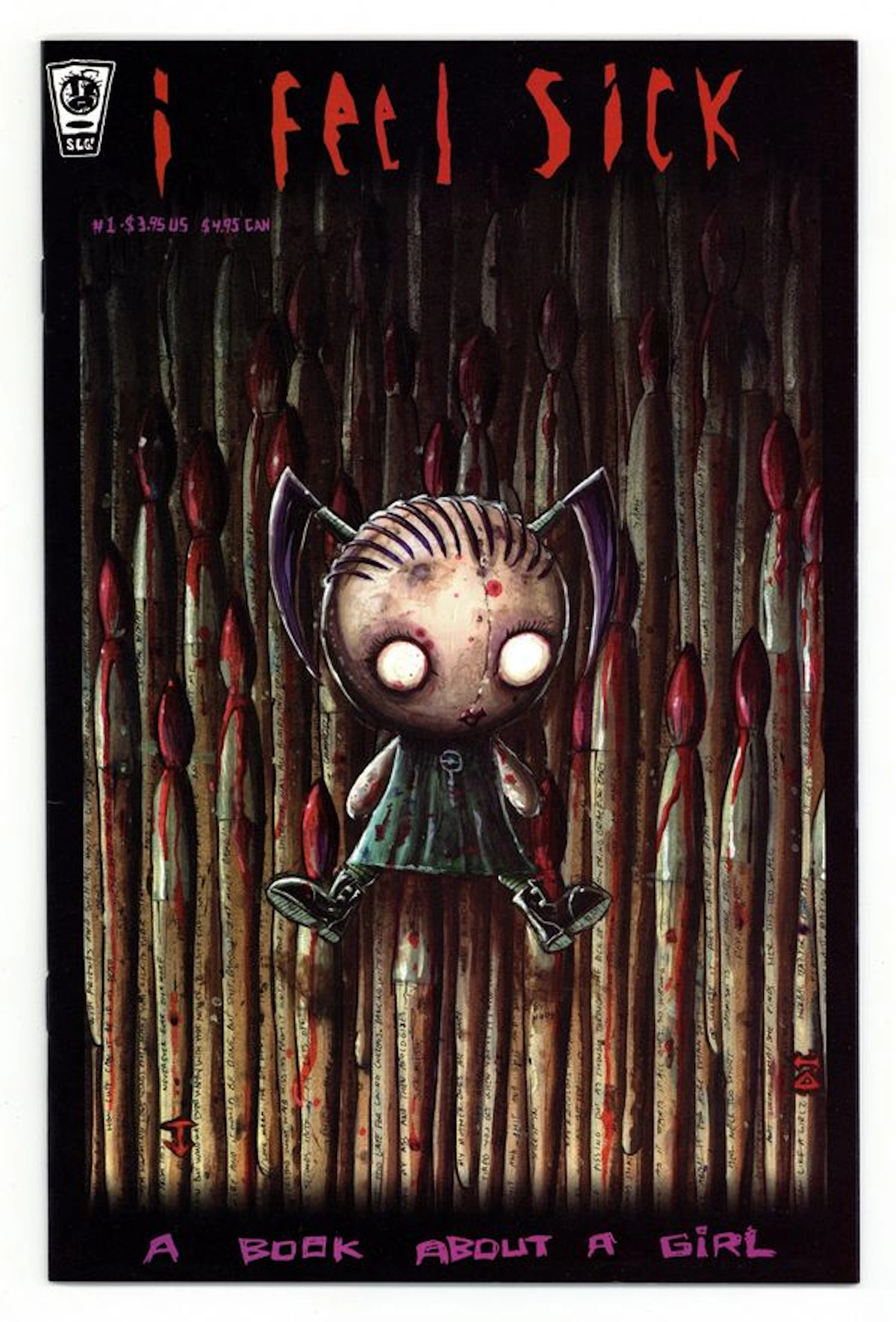 I Feel Sick (1999 Slave Labor) 1-1ST VF 8.0