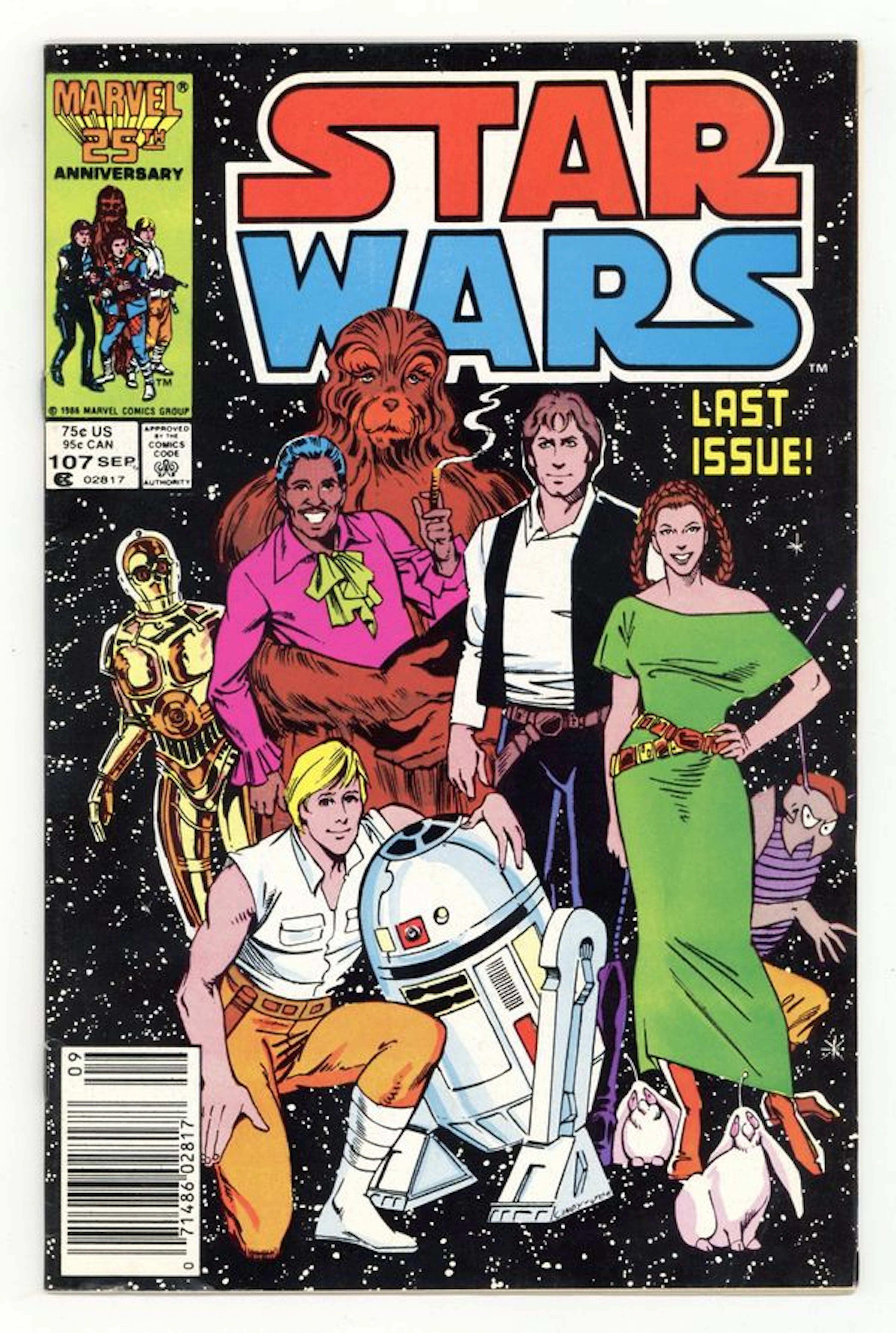 Star Wars (1977 Marvel) 107N FN- 5.5
