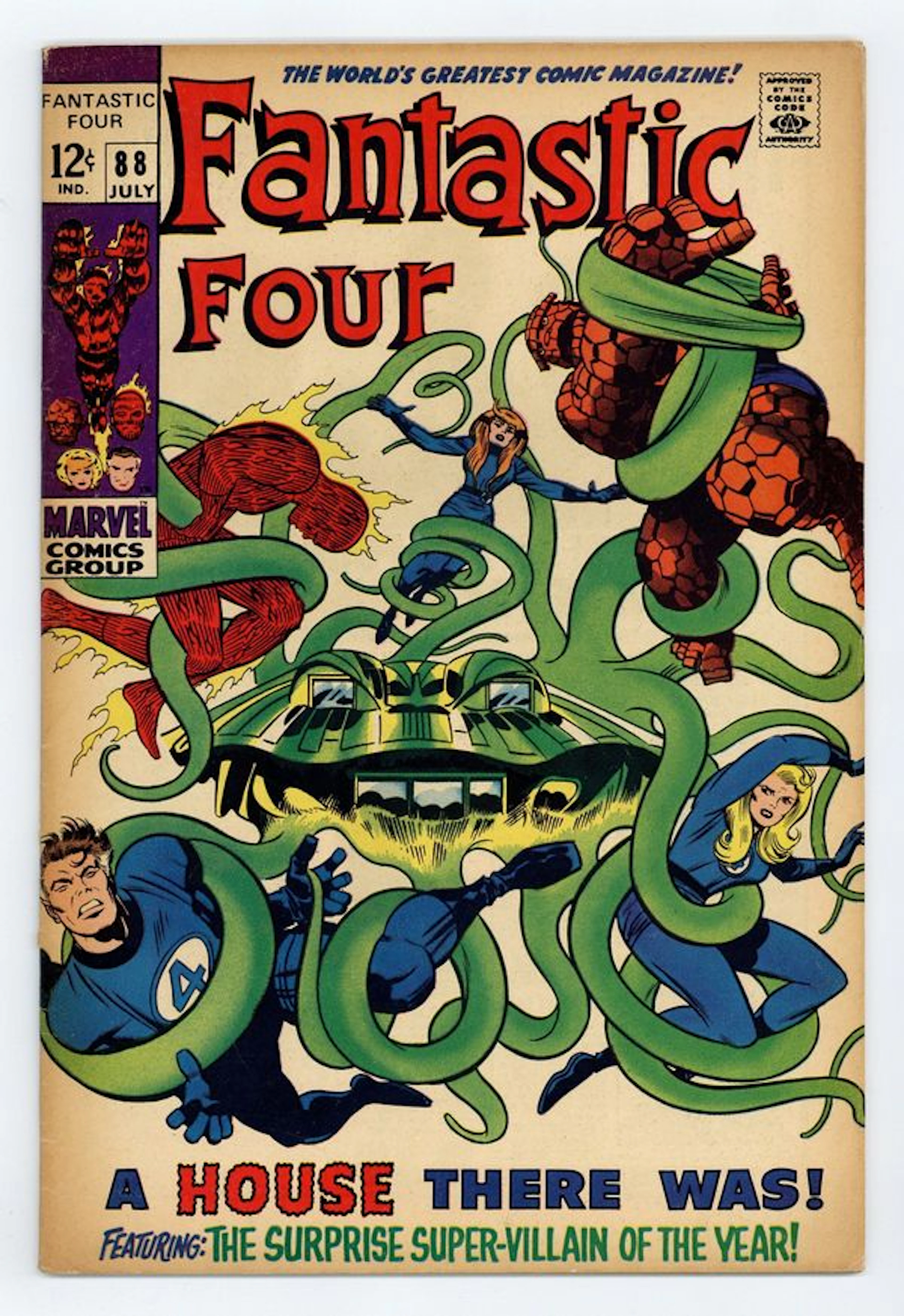 Fantastic Four (1961 1st Series) 88 VG- 3.5