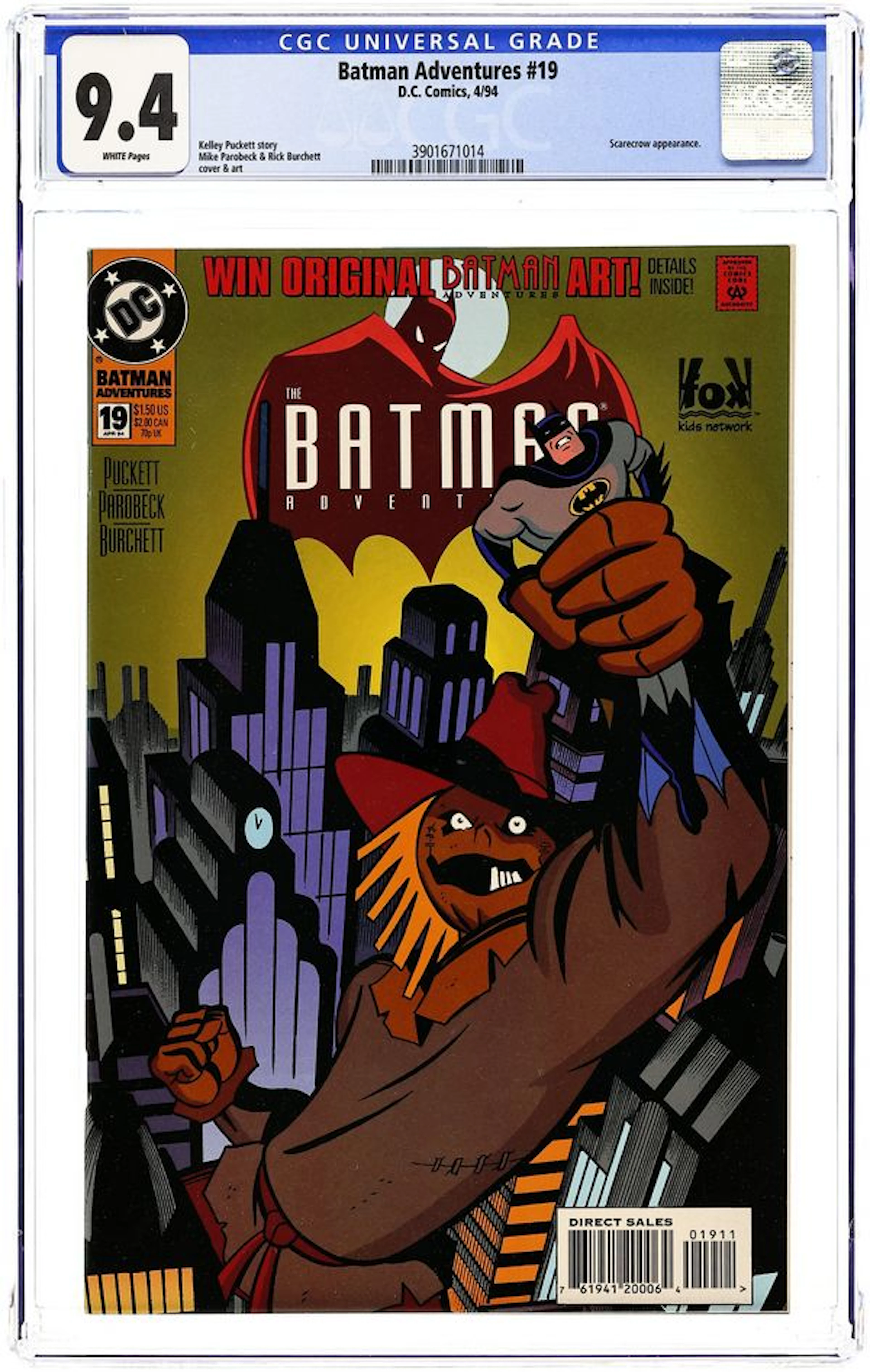 Batman Adventures (1992 1st Series) 19 CGC 9.4