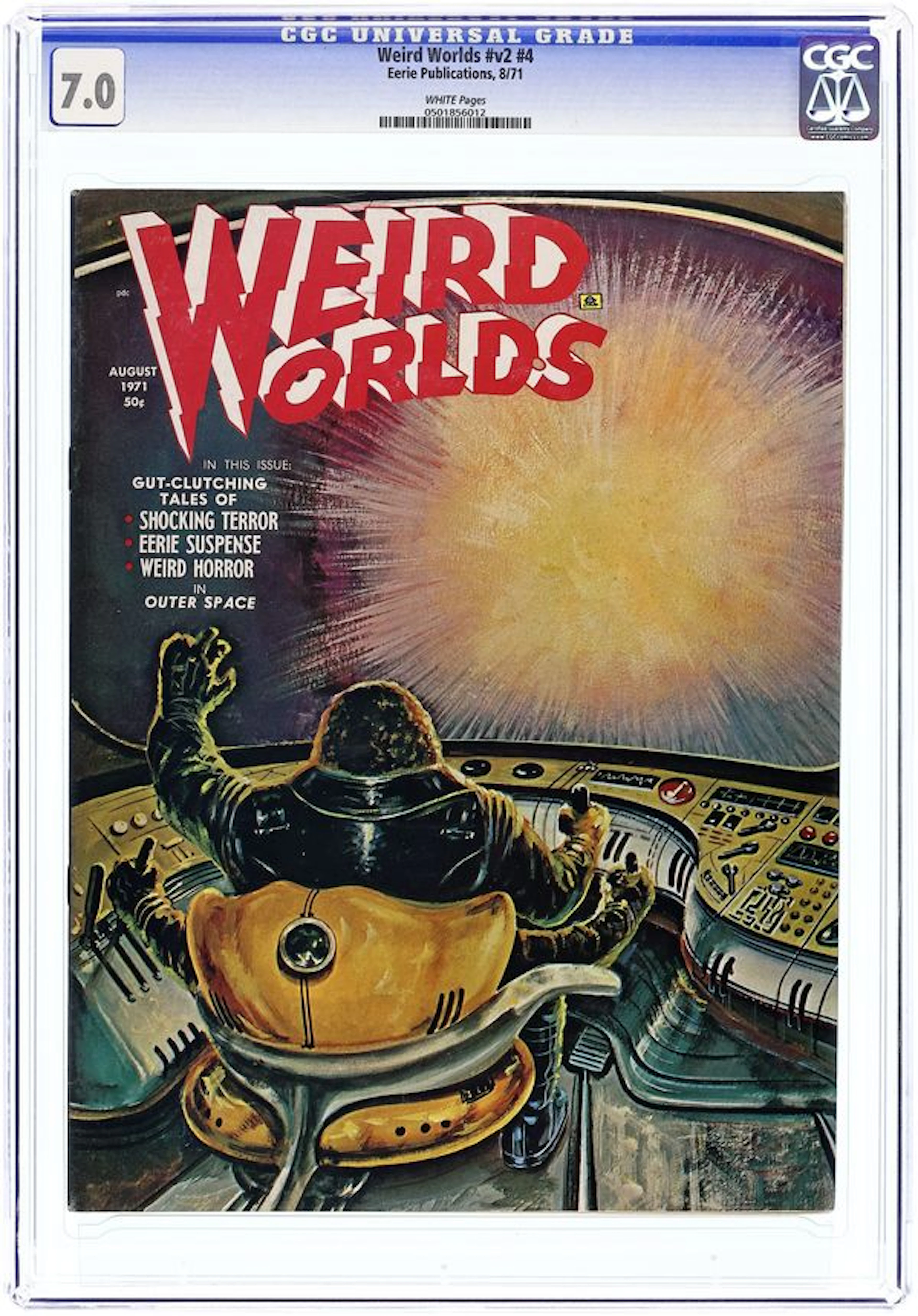 Weird Worlds Magazine (1970) Vol. 2 #4 CGC 7.0